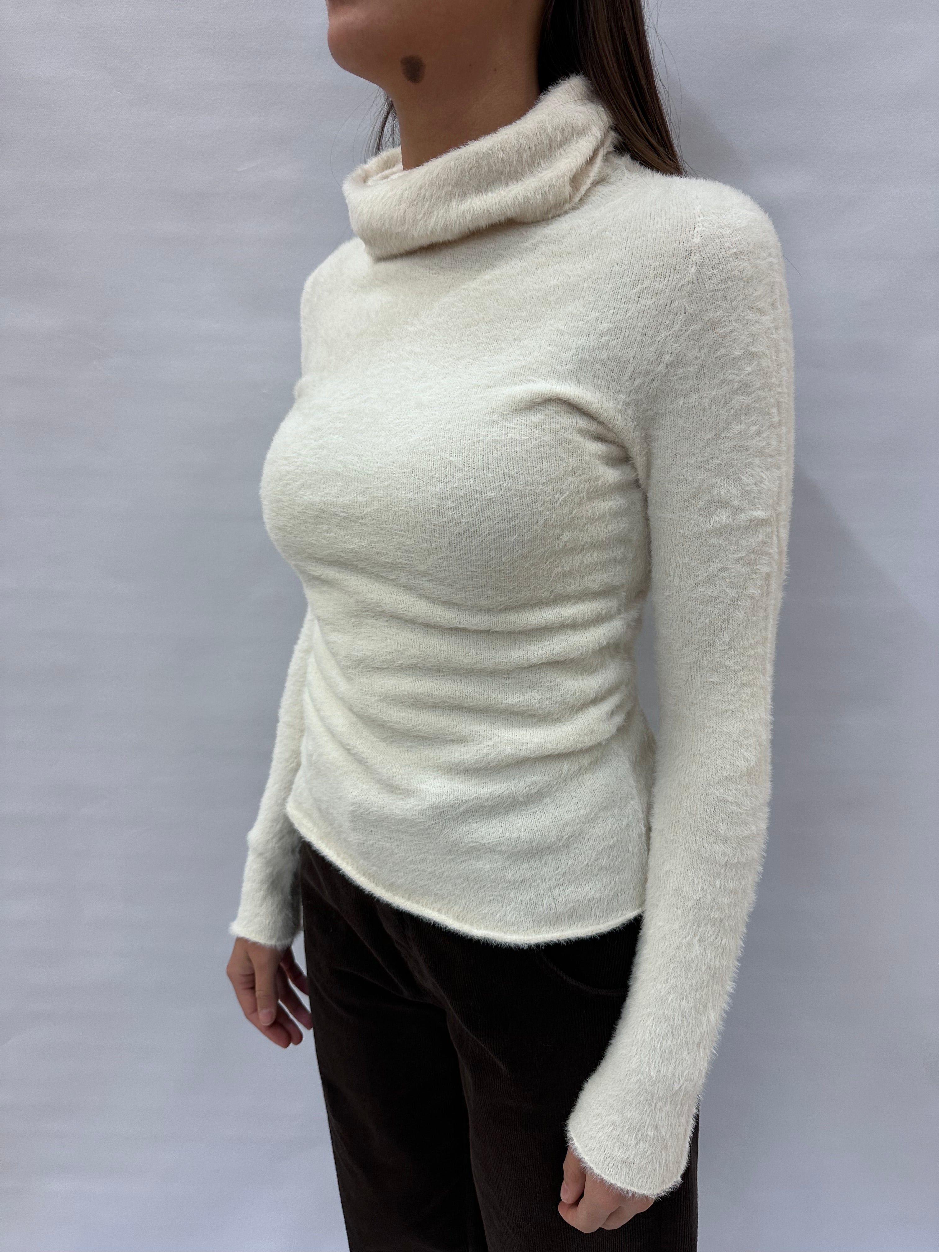 Dolcevita BLUEJOINT effetto "furry" (peluche) , COD: 78139