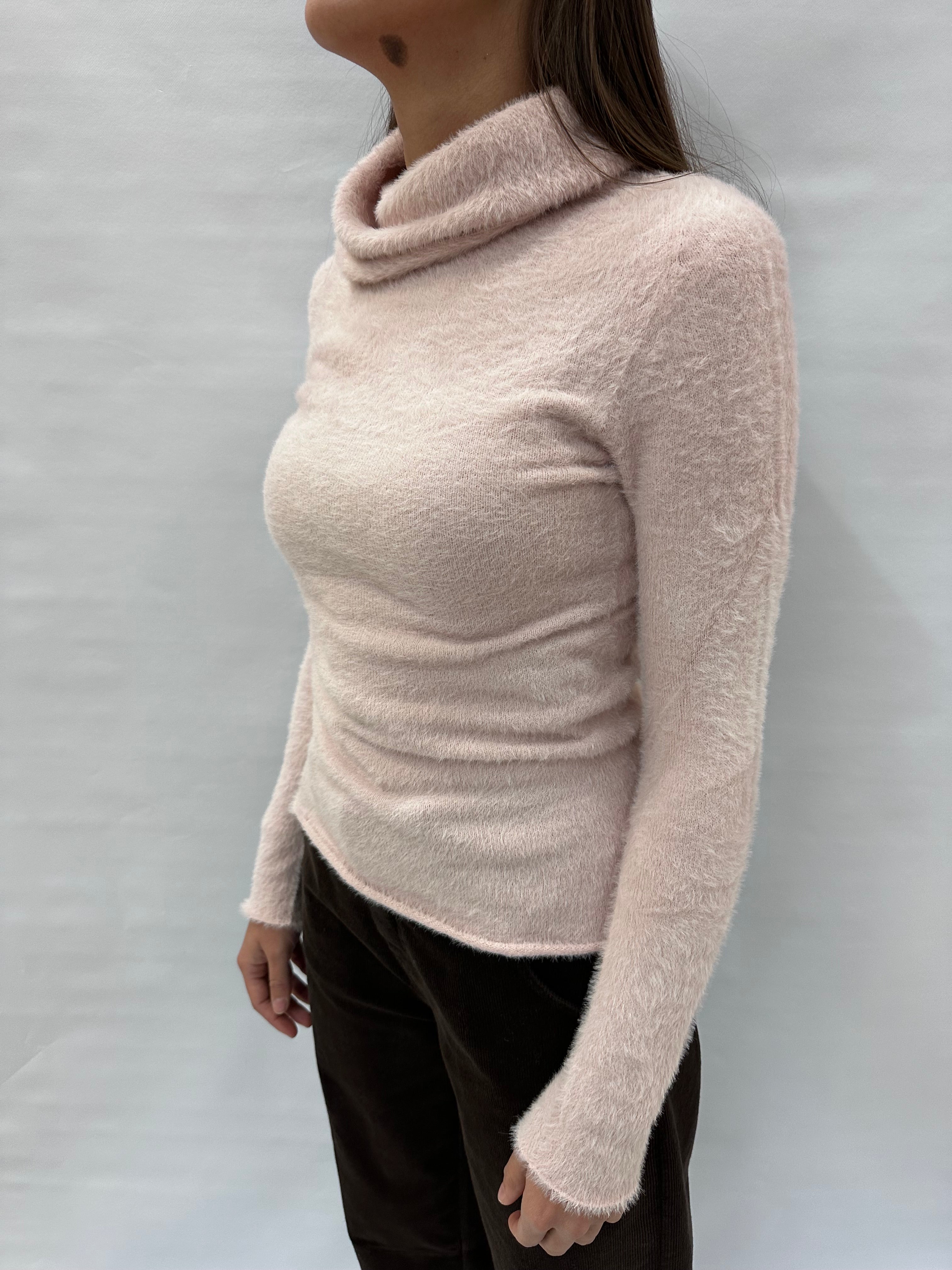 Dolcevita BLUEJOINT effetto "furry" (peluche) , COD: 78139