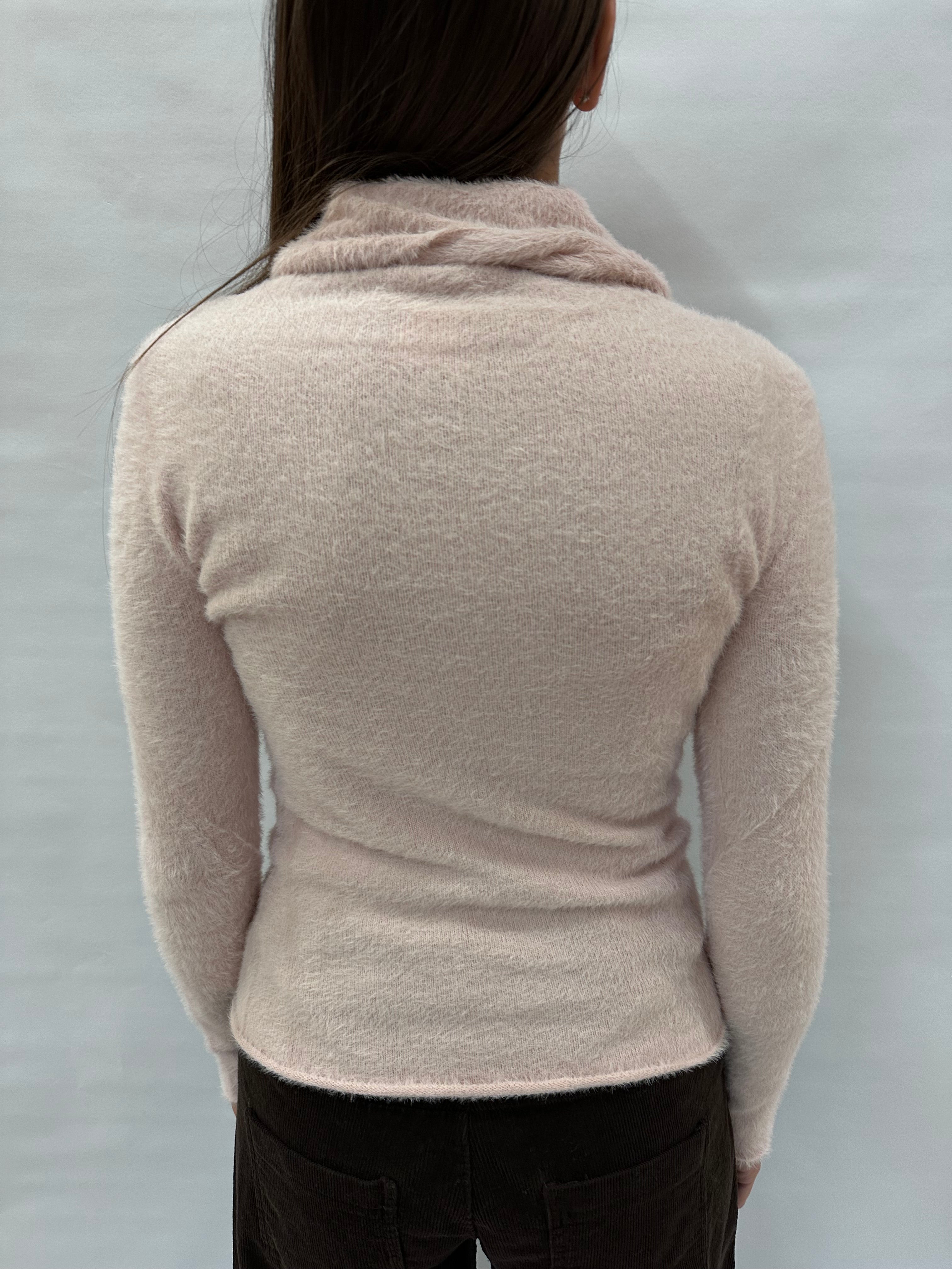 Dolcevita BLUEJOINT effetto "furry" (peluche) , COD: 78139