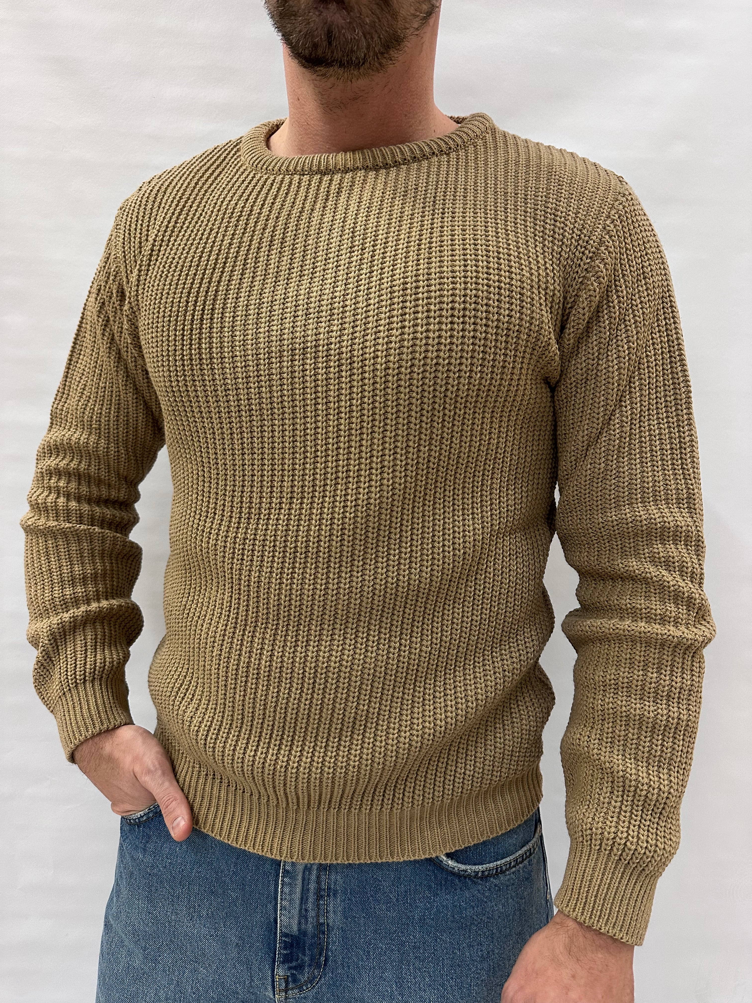 Maglione IMPERIAL girocollo, lavorato a ricami , Cod: M81416340