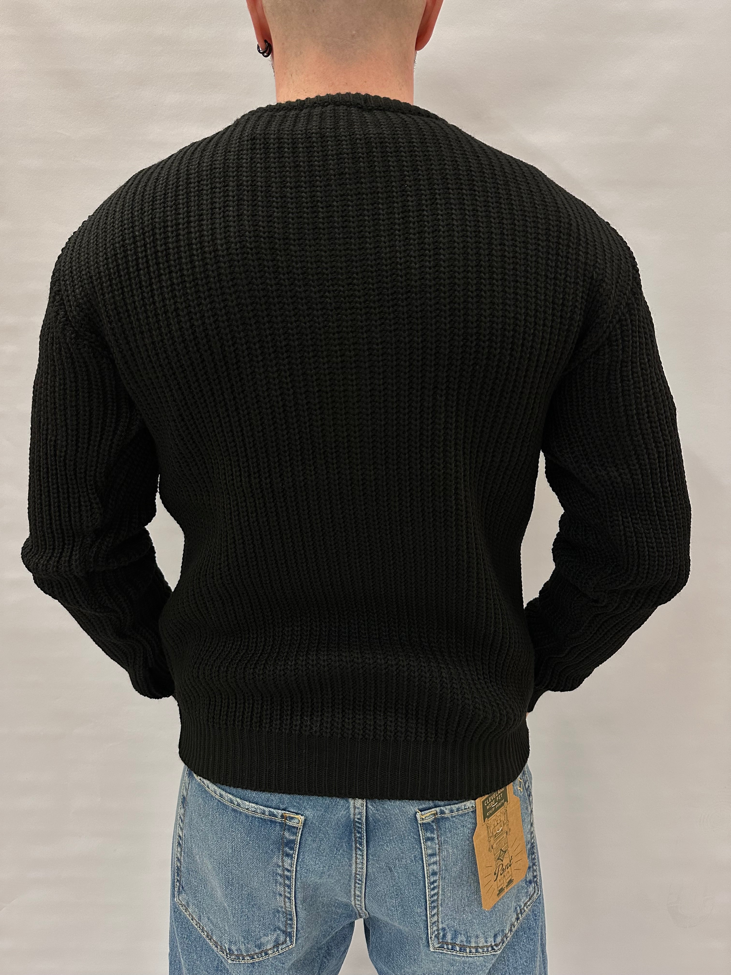 Maglione IMPERIAL girocollo, lavorato a ricami , Cod: M81416340