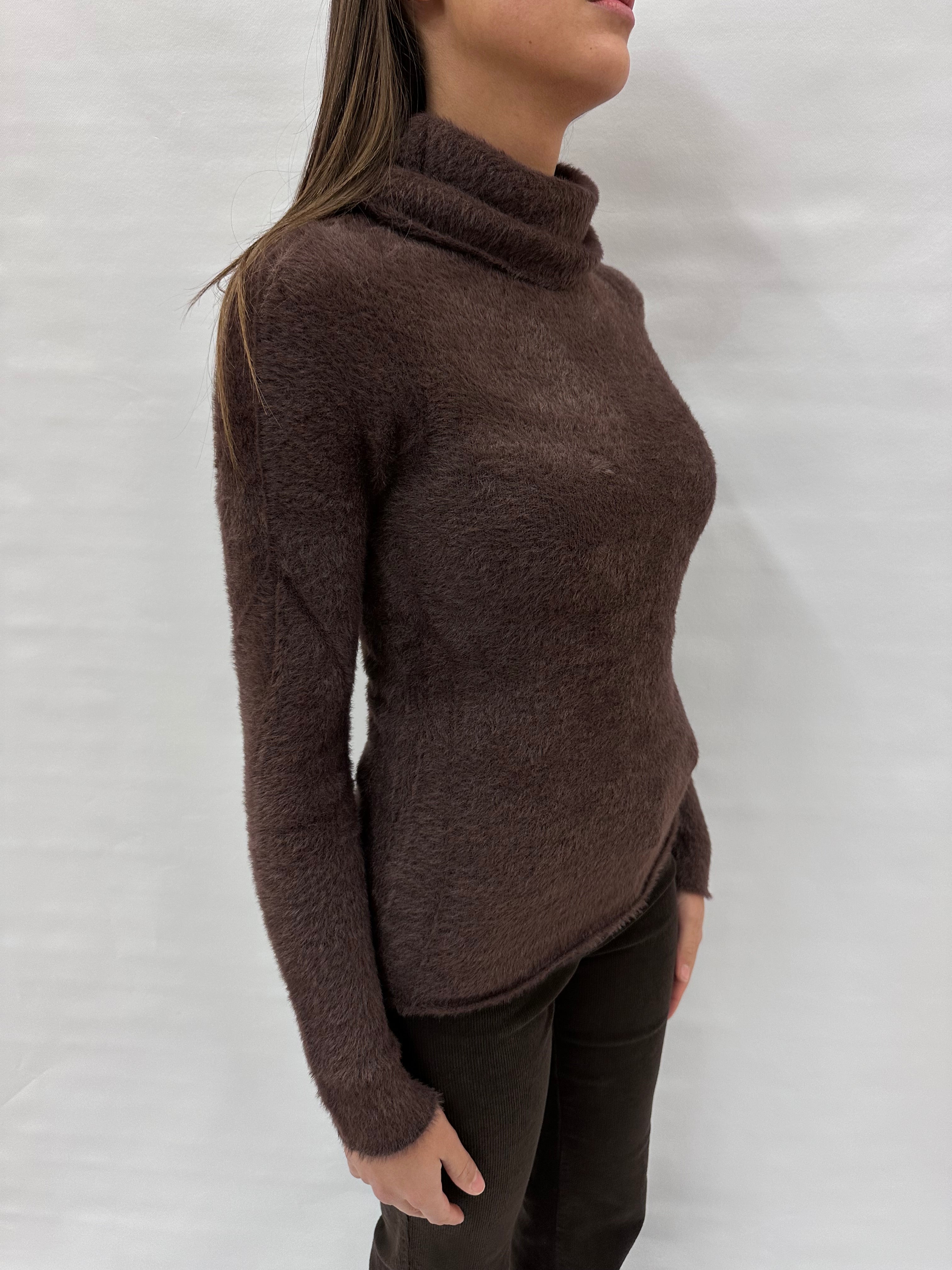 Dolcevita BLUEJOINT effetto "furry" (peluche) , COD: 78139