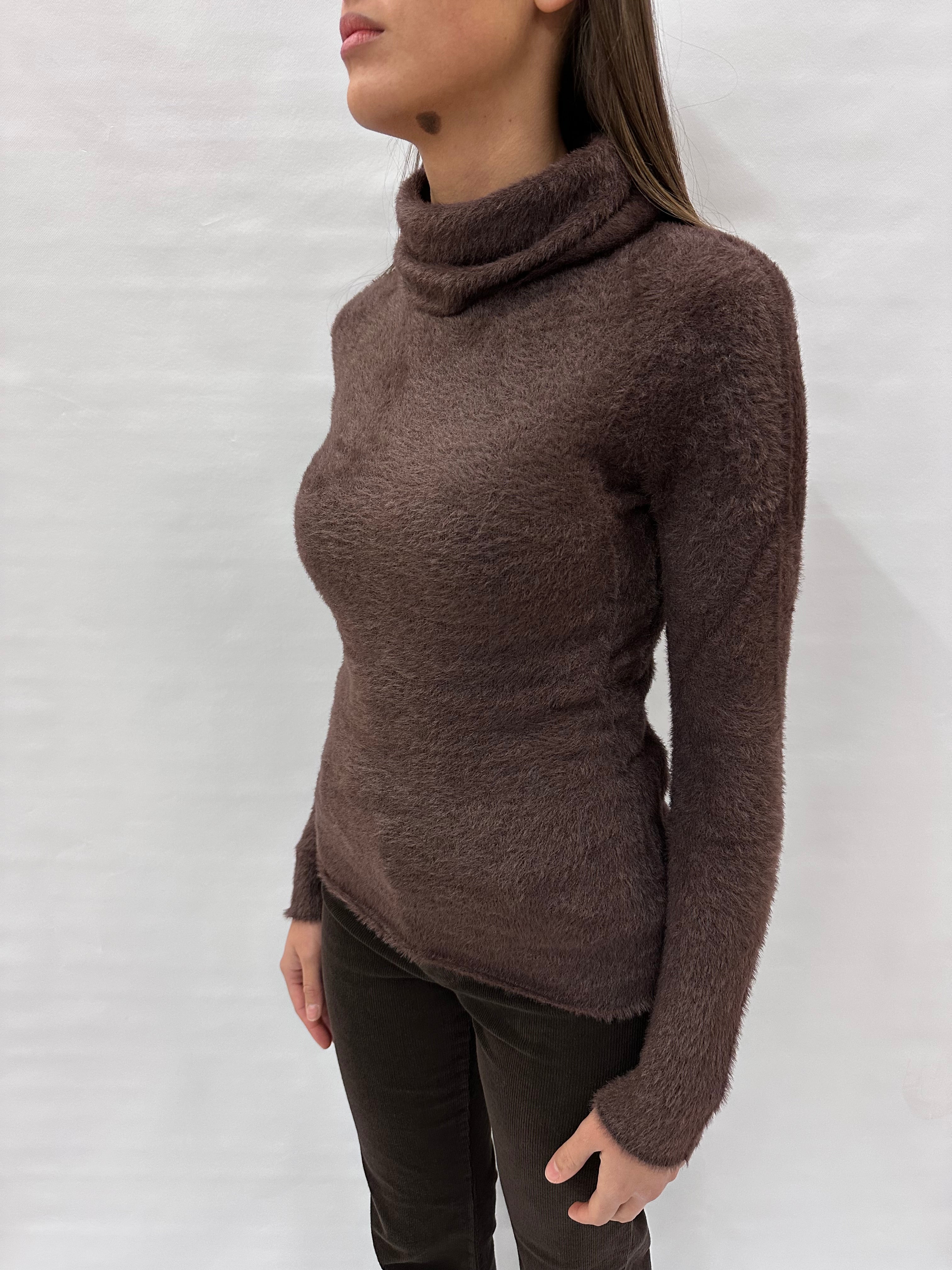 Dolcevita BLUEJOINT effetto "furry" (peluche) , COD: 78139