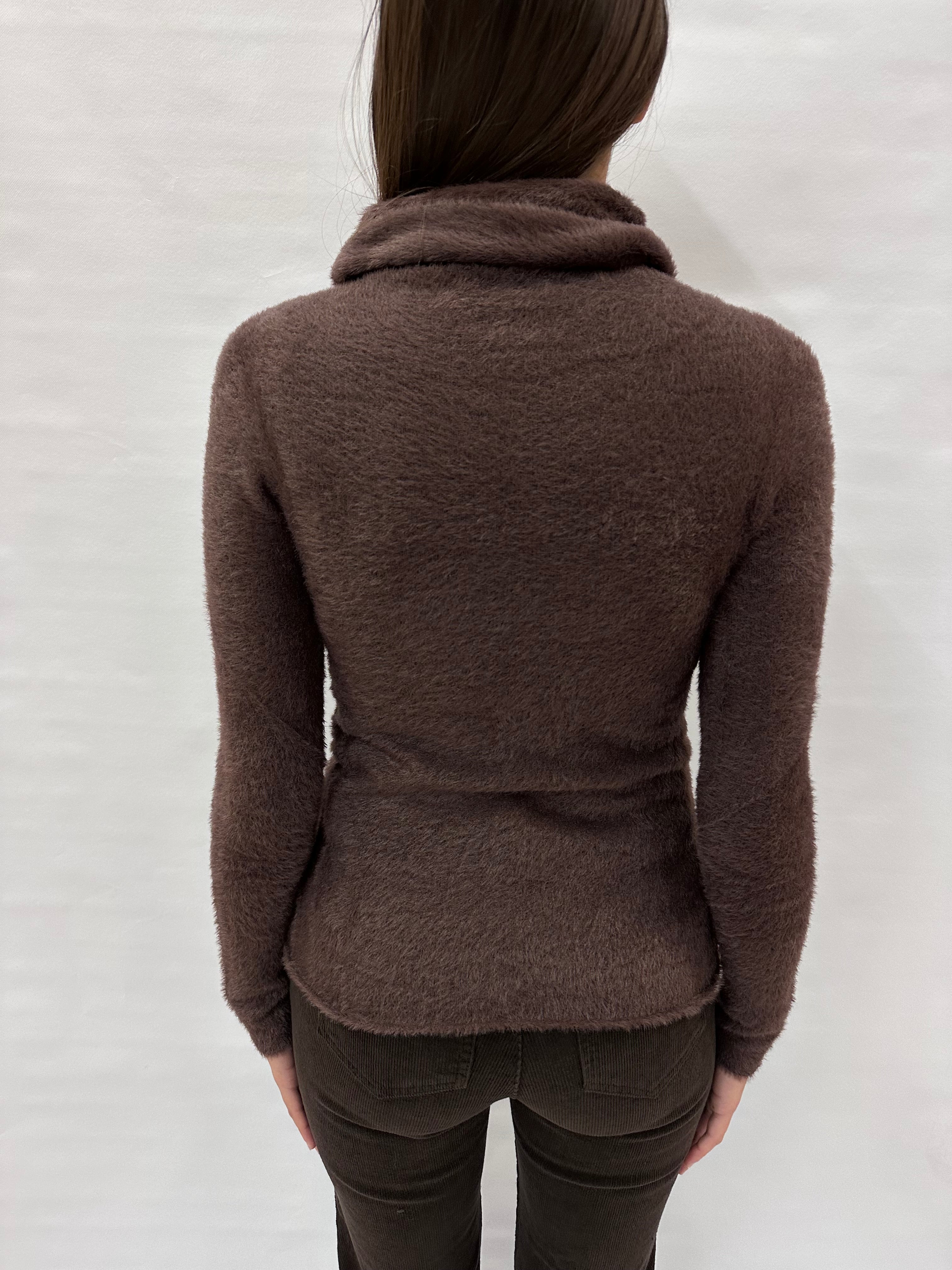 Dolcevita BLUEJOINT effetto "furry" (peluche) , COD: 78139