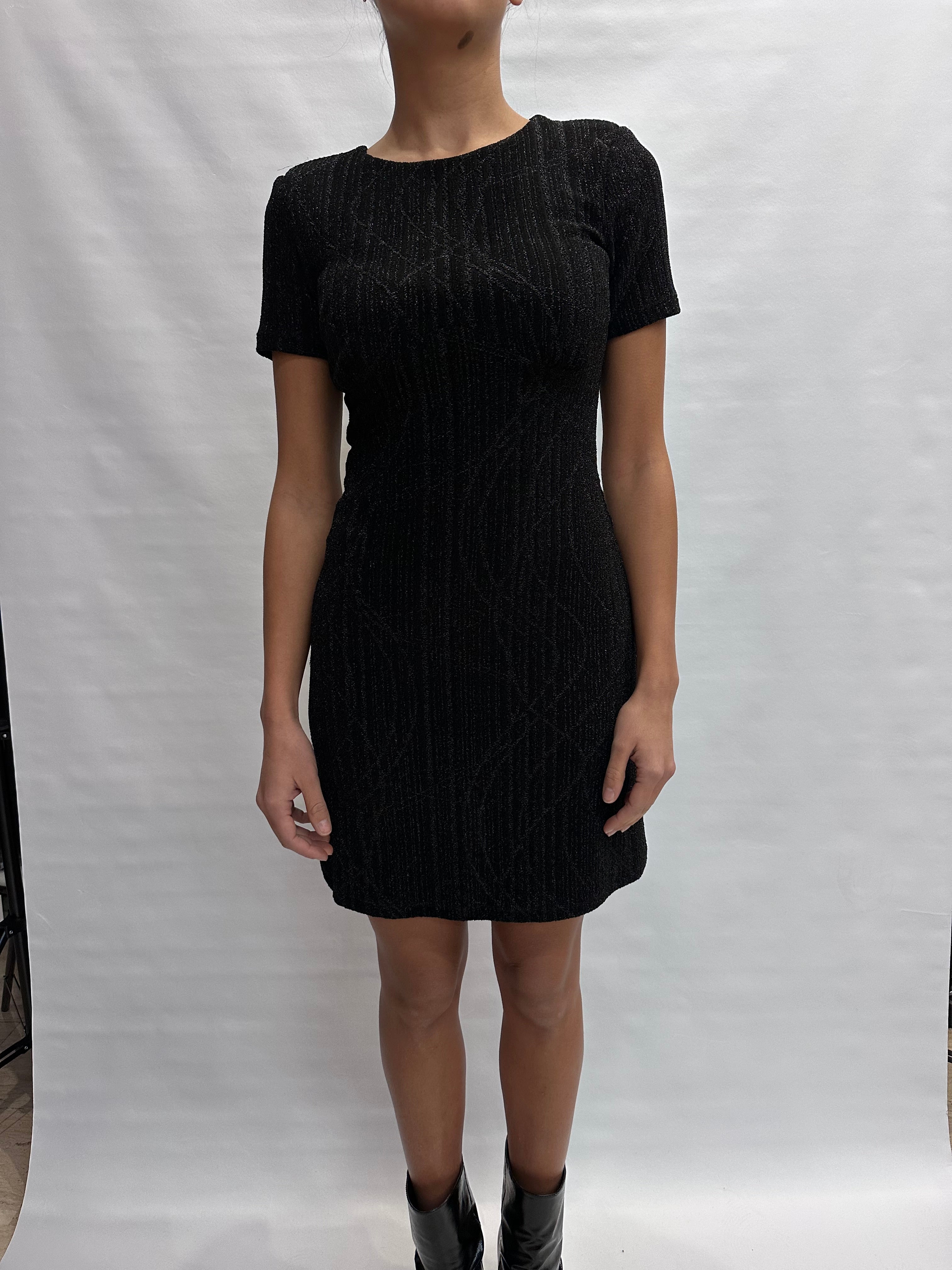 Abito RINASCIMENTO con punto luce a maniche corte - COD: CFC0019876002