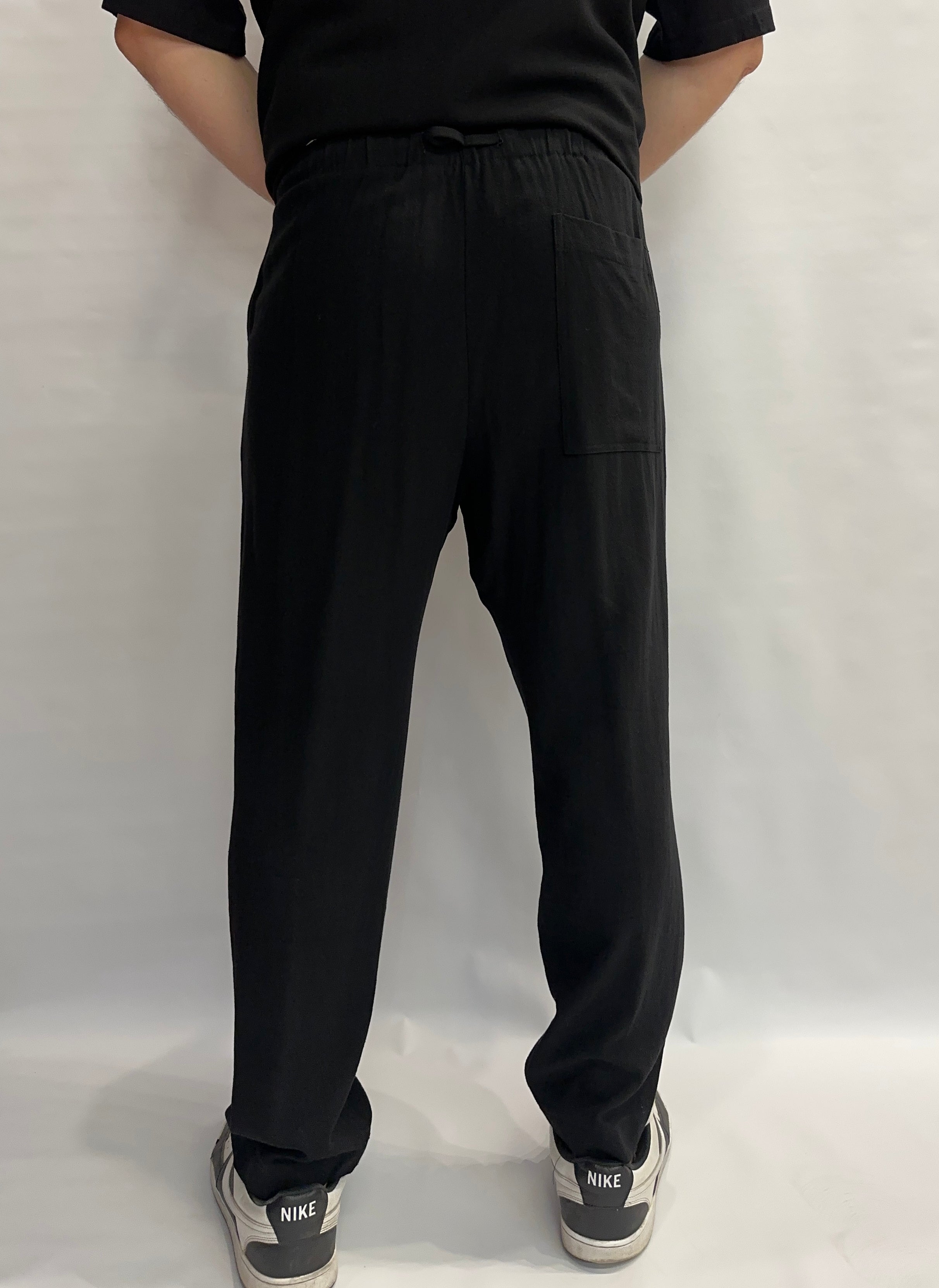 Pantalone IMPERIAL morbido di gamba, con coulisse in vita, disponibile anche con camicia in coordinato - COD: P89793XY13