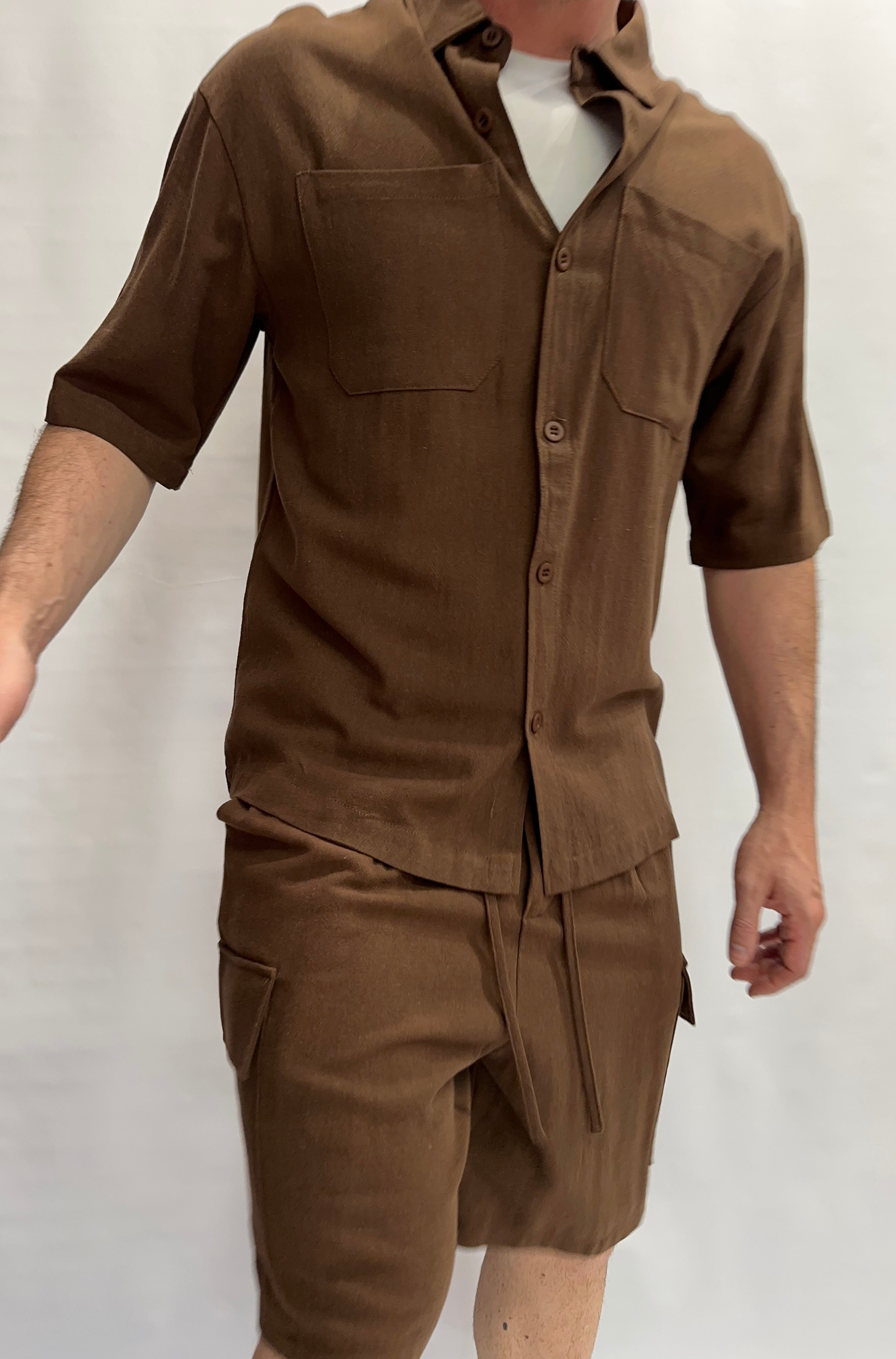 Camicia IMPERIAL a manica corta disponibile anche con bermuda e in coordinato - Cod: C87793XY13