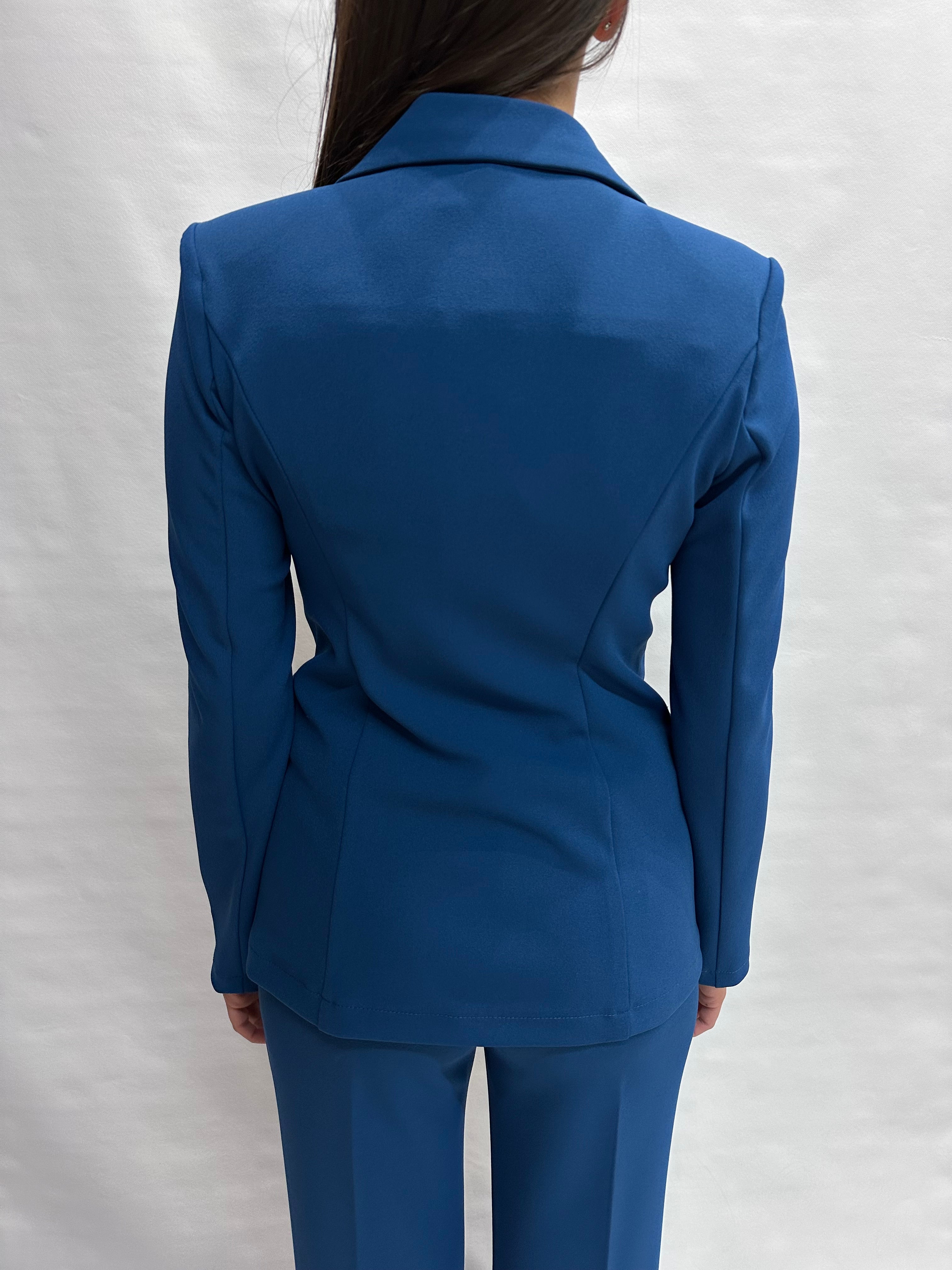 Giacca RINASCIMENTO in crêpe doppiopetto disponibile con 3 pantaloni in coordinato - COD: CFC0128295003
