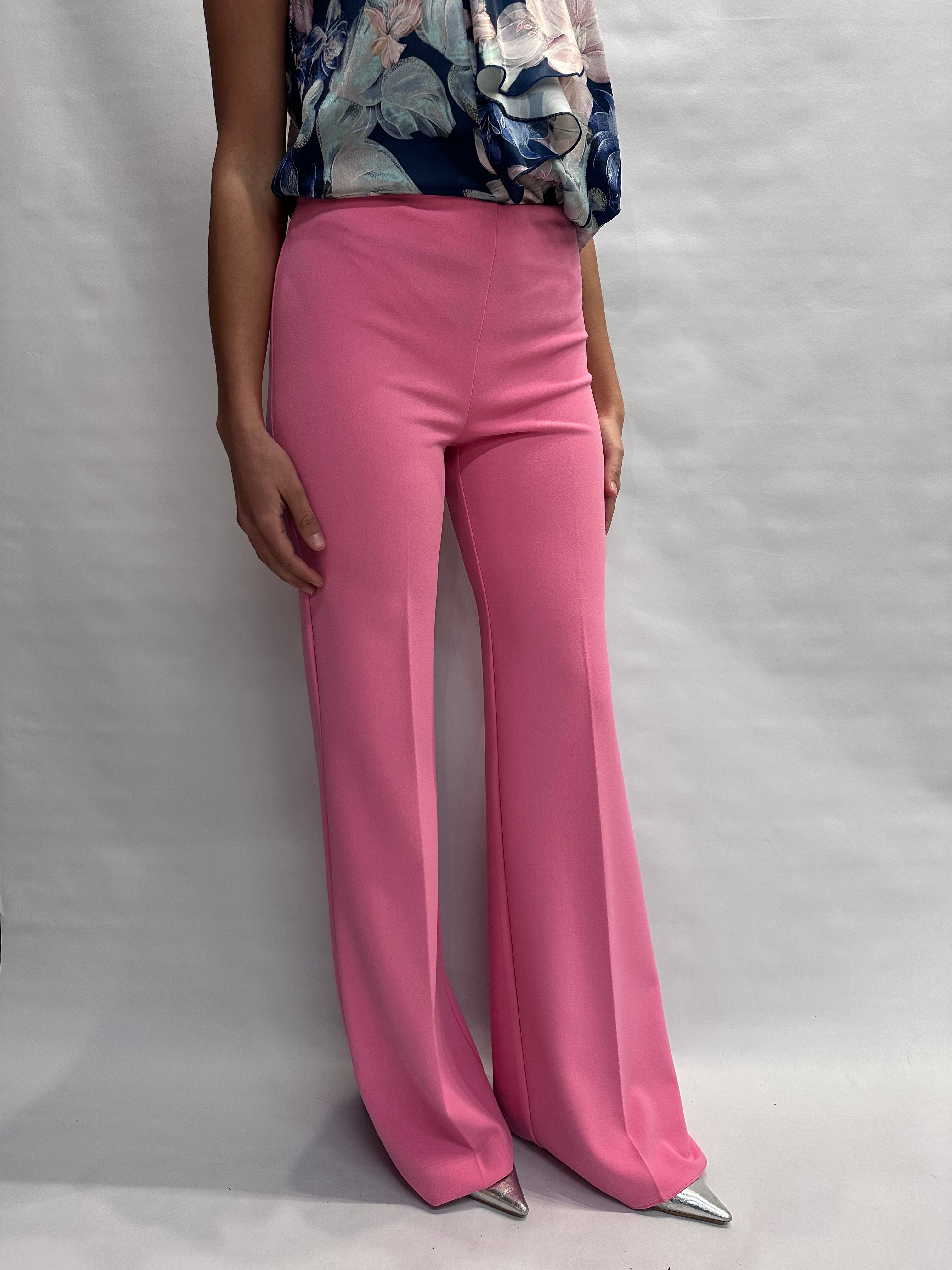 Pantalone RINASCIMENTO in crêpe a palazzo disponibile anche con giacca in coordinato COD: CFC0127877003