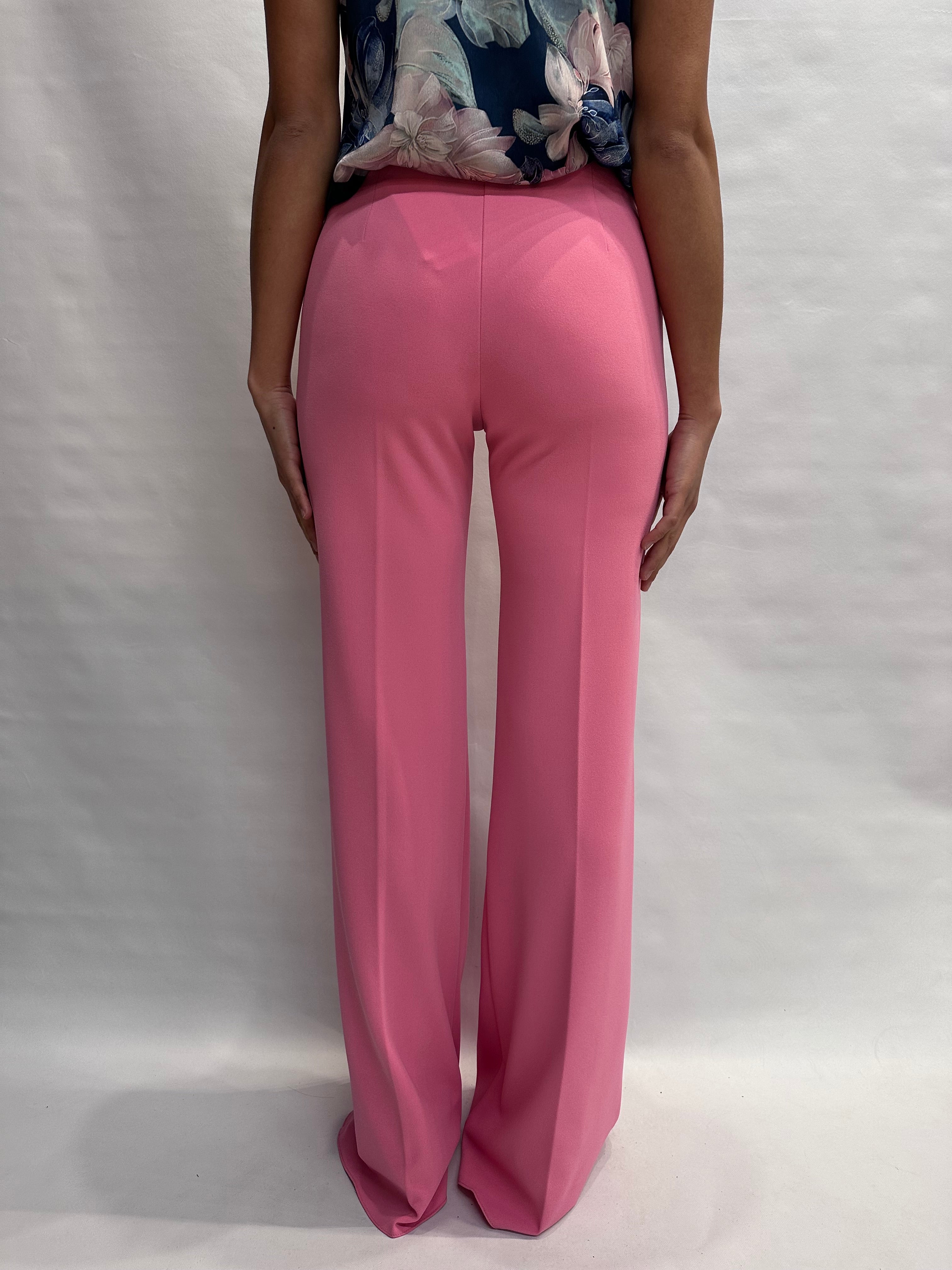 Pantalone RINASCIMENTO in crêpe a palazzo disponibile anche con giacca in coordinato COD: CFC0127877003