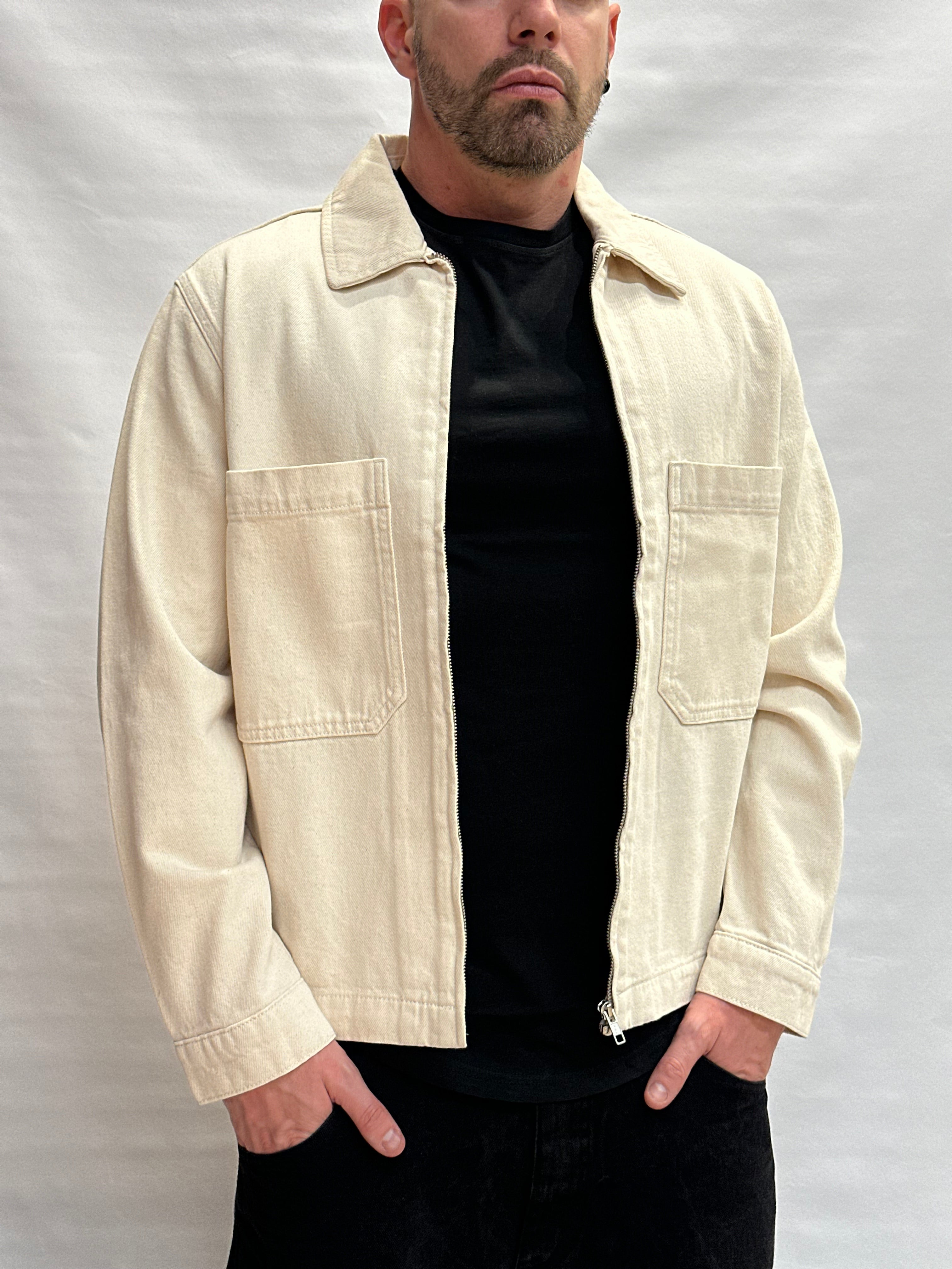 Sahariana ONLY&SONS 100% Cotone con ampie tasche frontali e chiusura a cerniera - Cod: ONSCASSEL