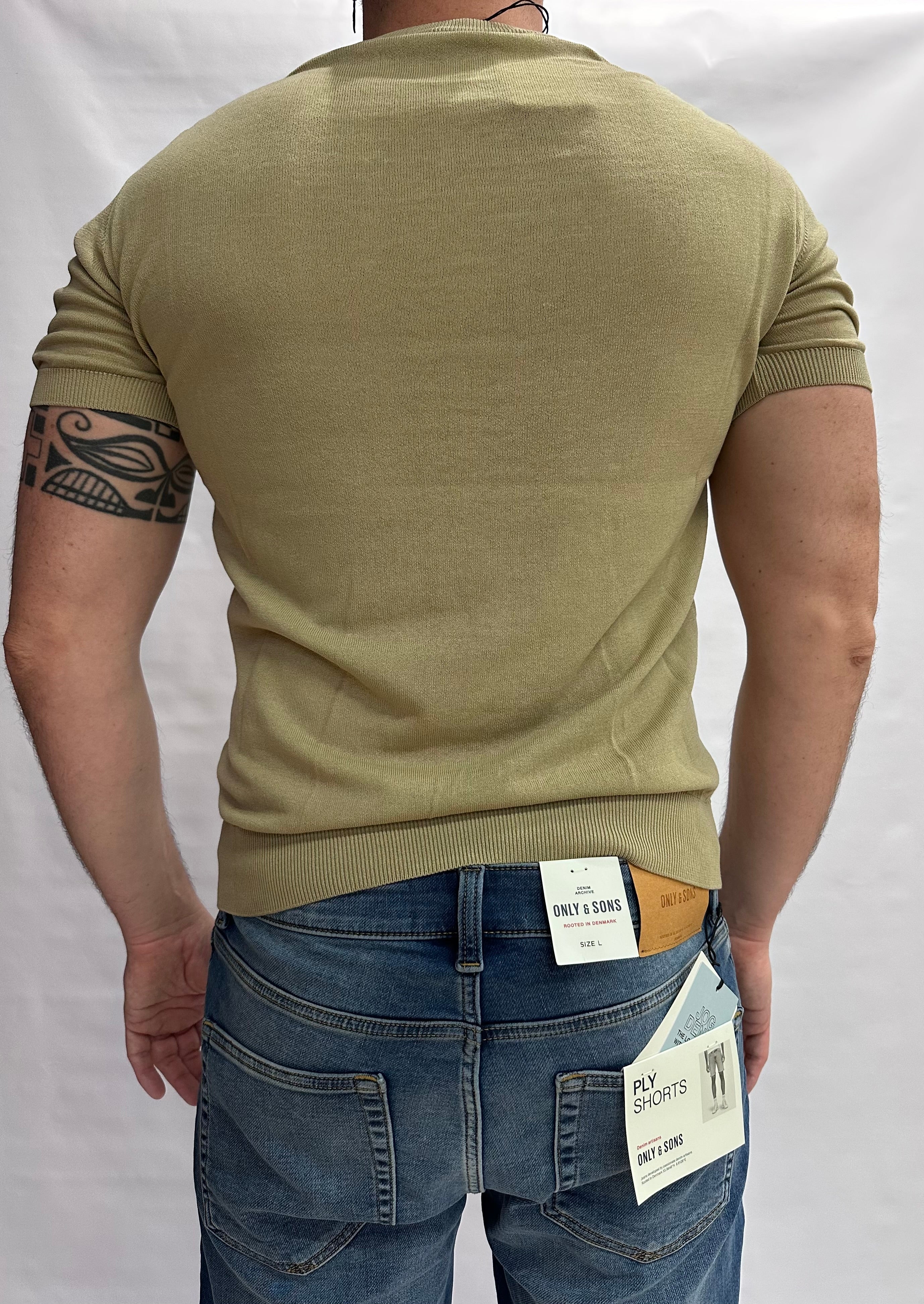 T Shirt in maglia XAGON MAN in Cotone leggero, manica corta - Cod: QHANS1