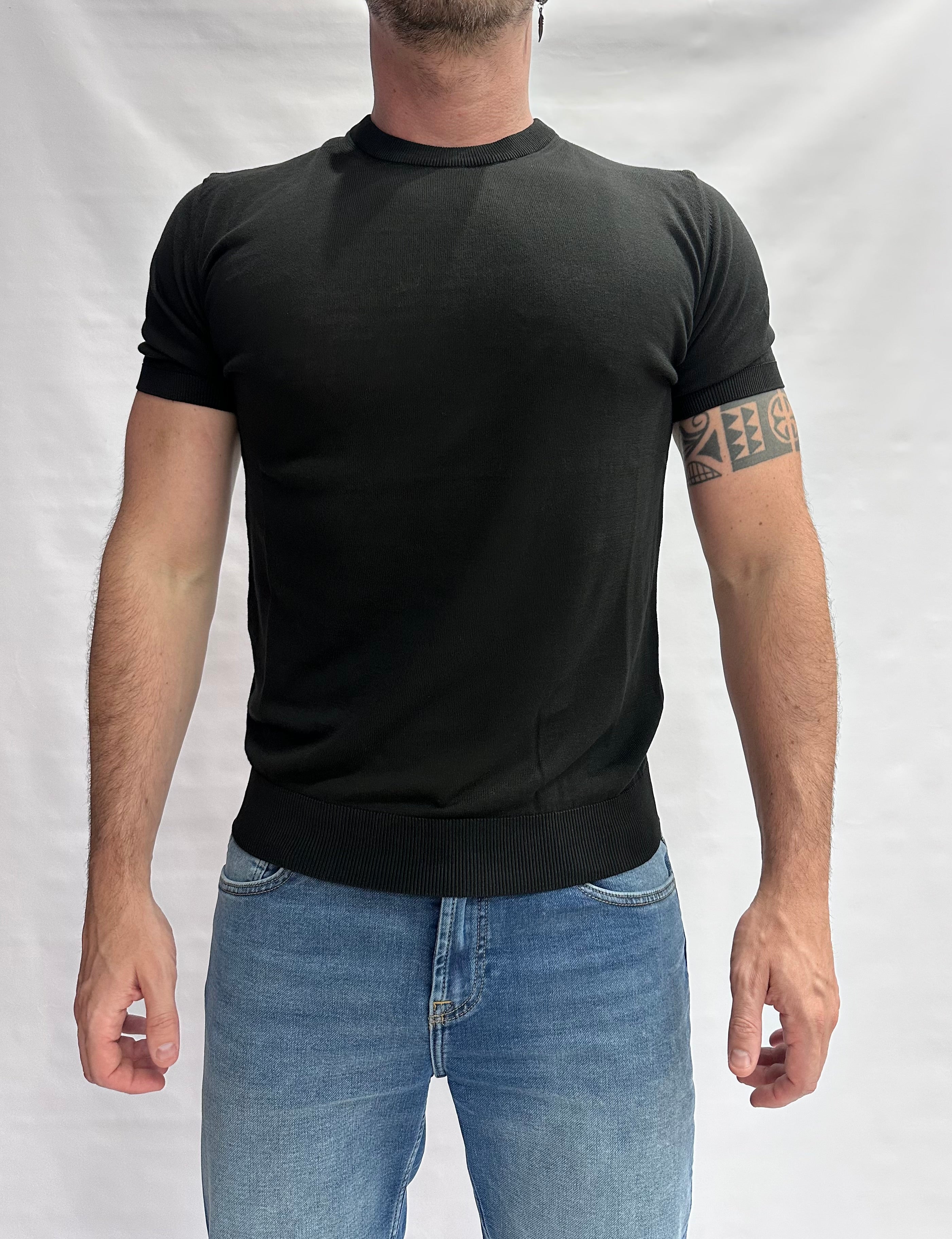 T Shirt in maglia XAGON MAN in Cotone leggero, manica corta - Cod: QHANS1