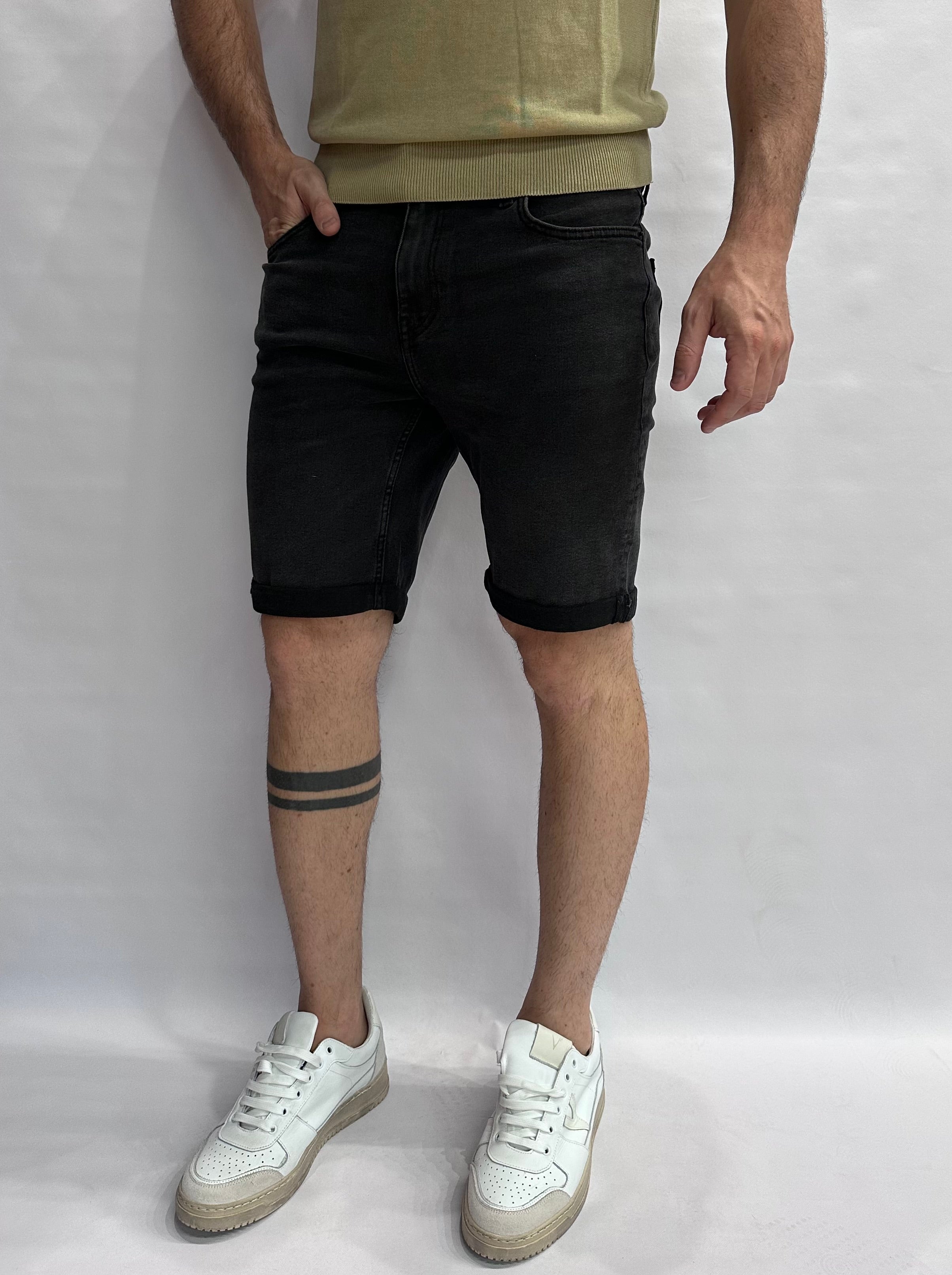Bermuda ONLY&SONS asciutto di gamba, elasticizzato, con chiusura bottone e cerniera - COD: ONSPLYWB