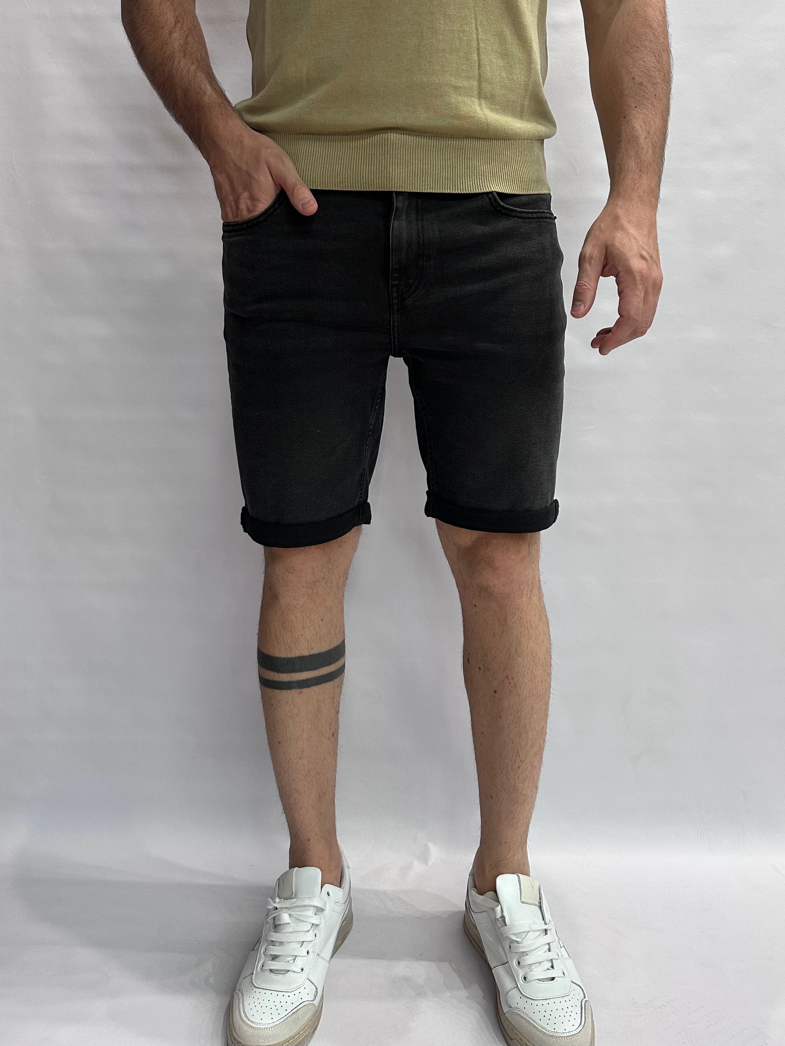 Bermuda ONLY&SONS asciutto di gamba, elasticizzato, con chiusura bottone e cerniera - COD: ONSPLYWB