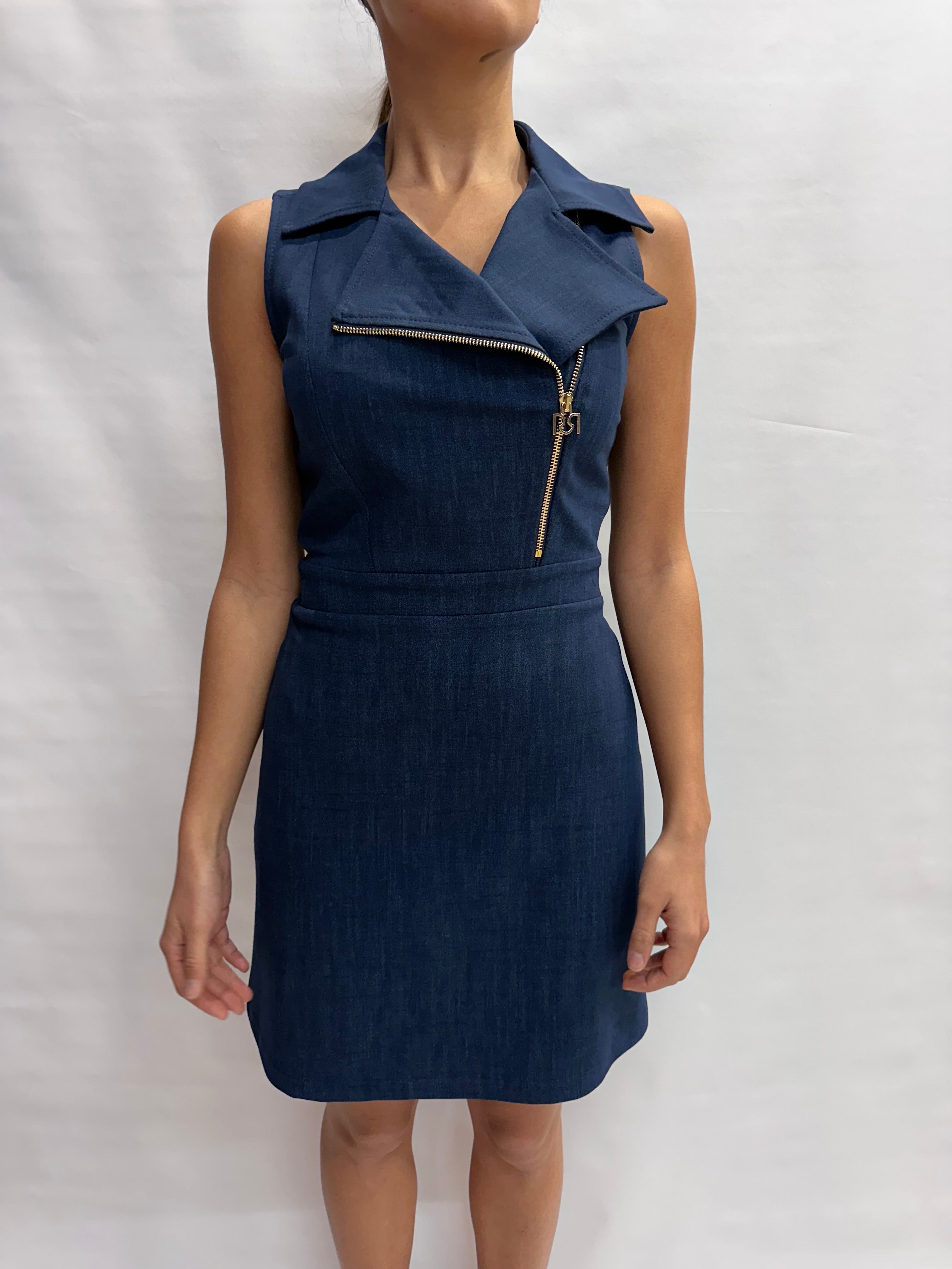 Abito RINASCIMENTO manica lunga con cerniera decorativa - COD: CFC00128014003