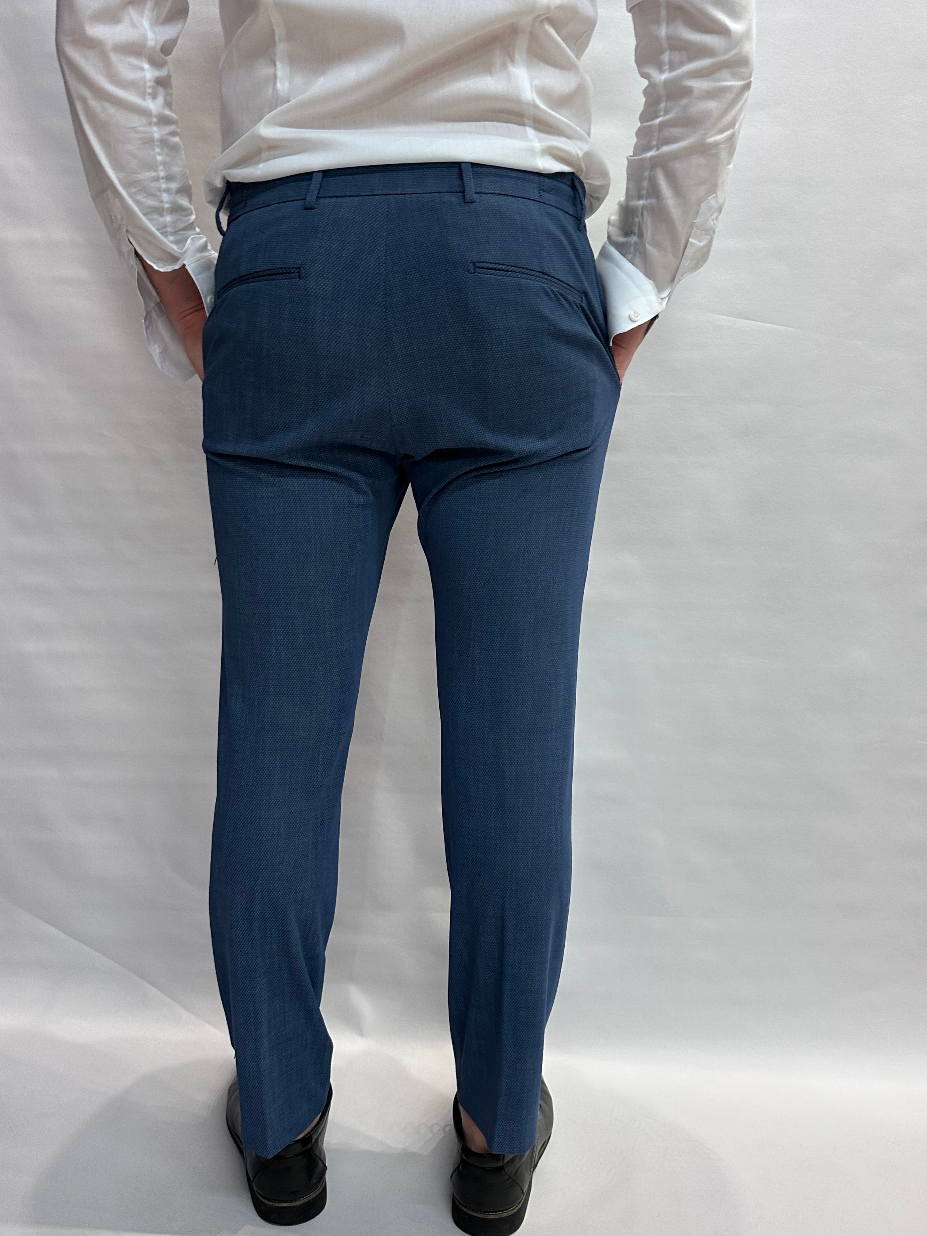 Pantalone XAGON MAN in tessuto operato, con coulisse in vita, disponibile anche con giacca in coordinato - COD: PSHERL