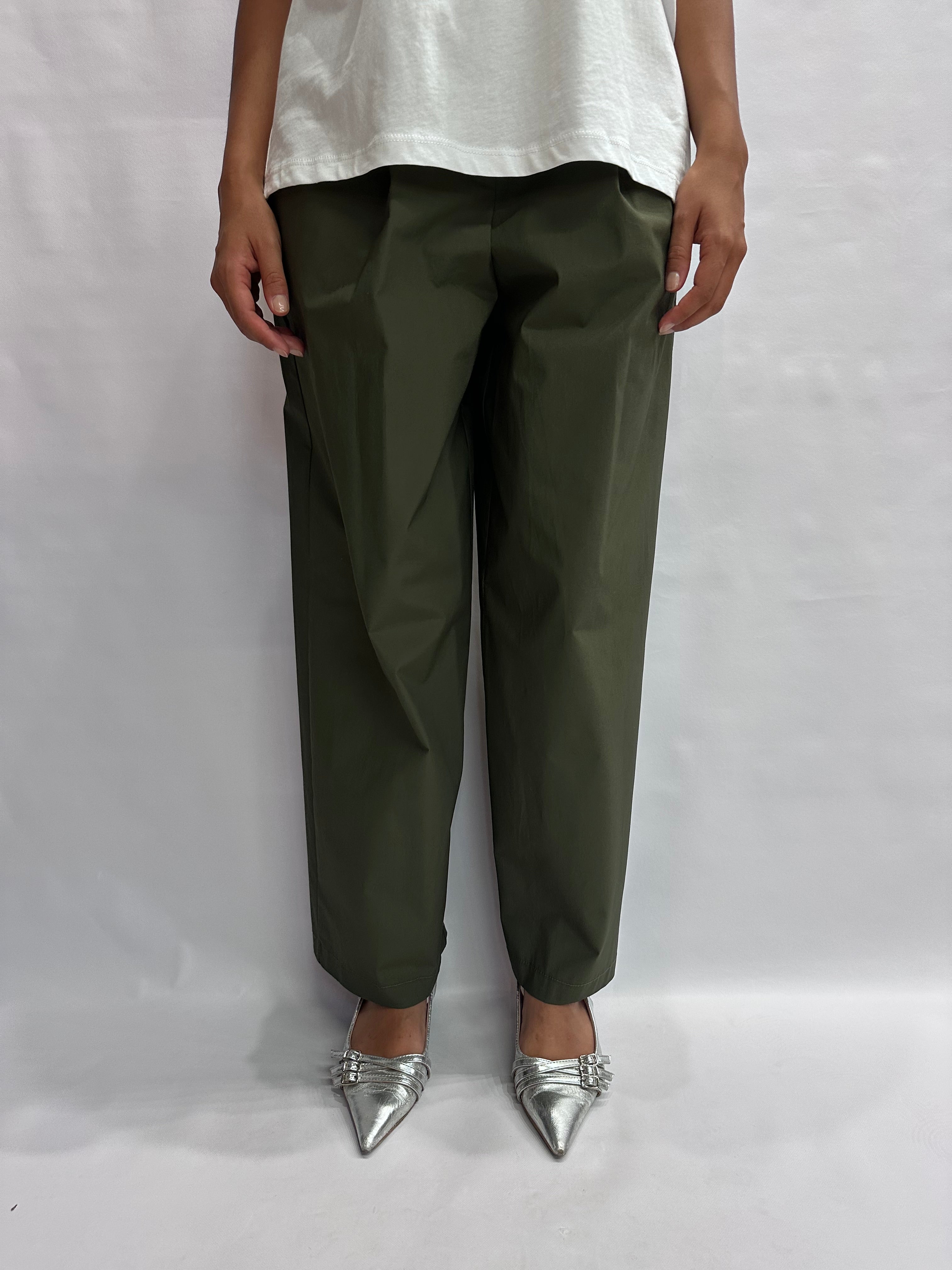 Pantalone TENSIONE IN leggero, modello balloon con pences - COD: 26P5146
