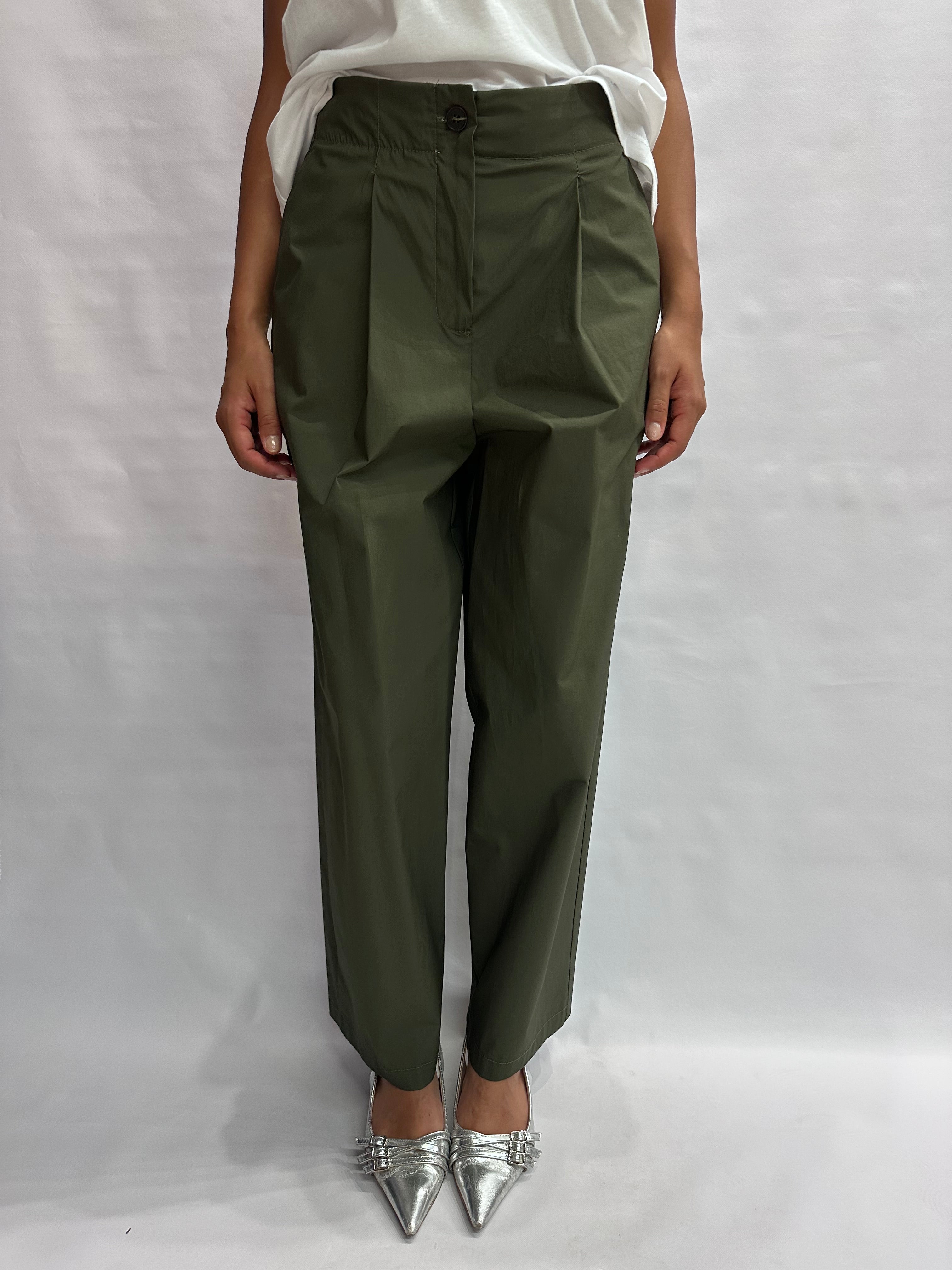 Pantalone TENSIONE IN leggero, modello balloon con pences - COD: 26P5146