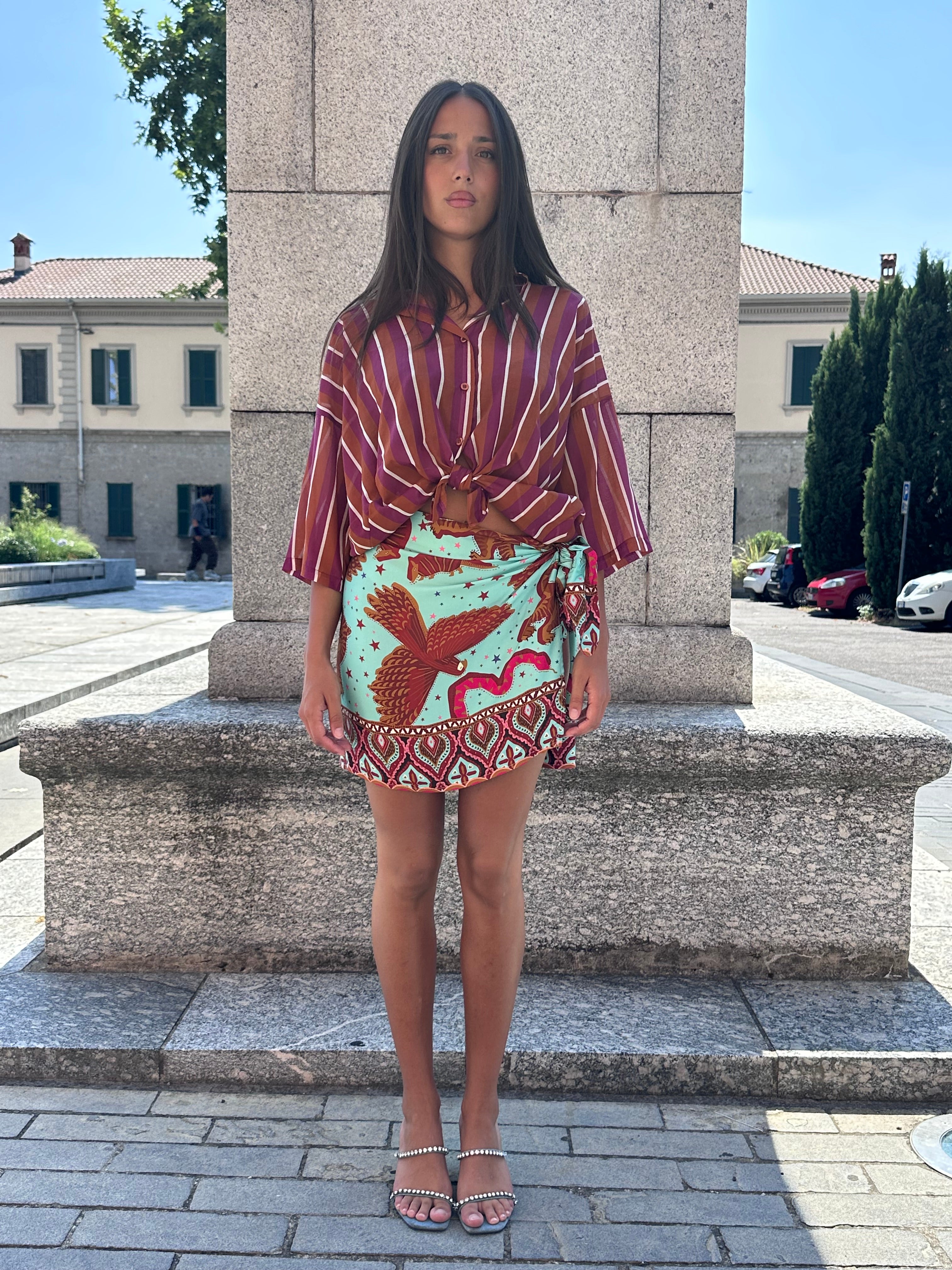 Camicetta TENSIONE IN trama a righe, COD: PE260537
