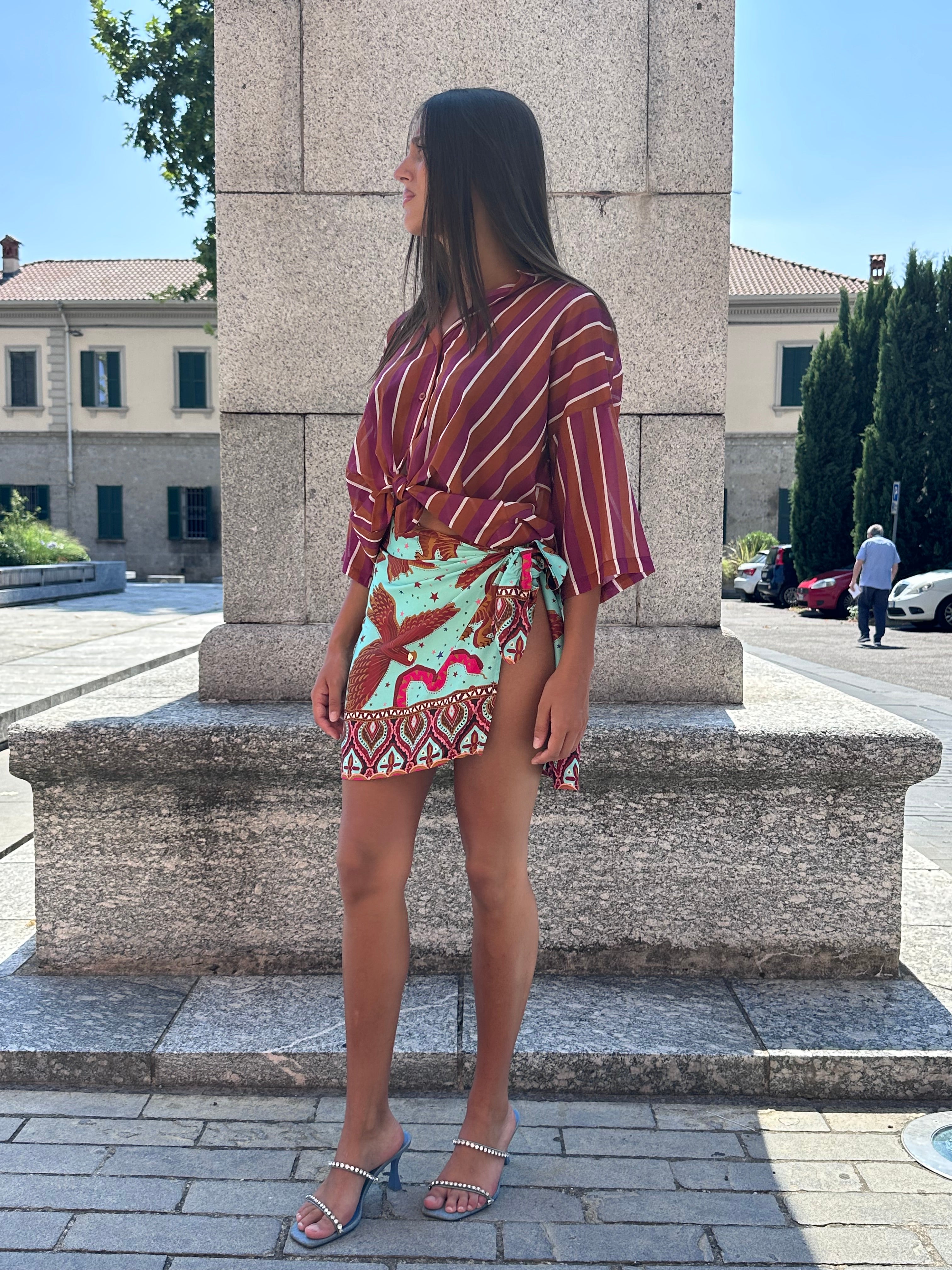 Camicetta TENSIONE IN trama a righe, COD: PE260537