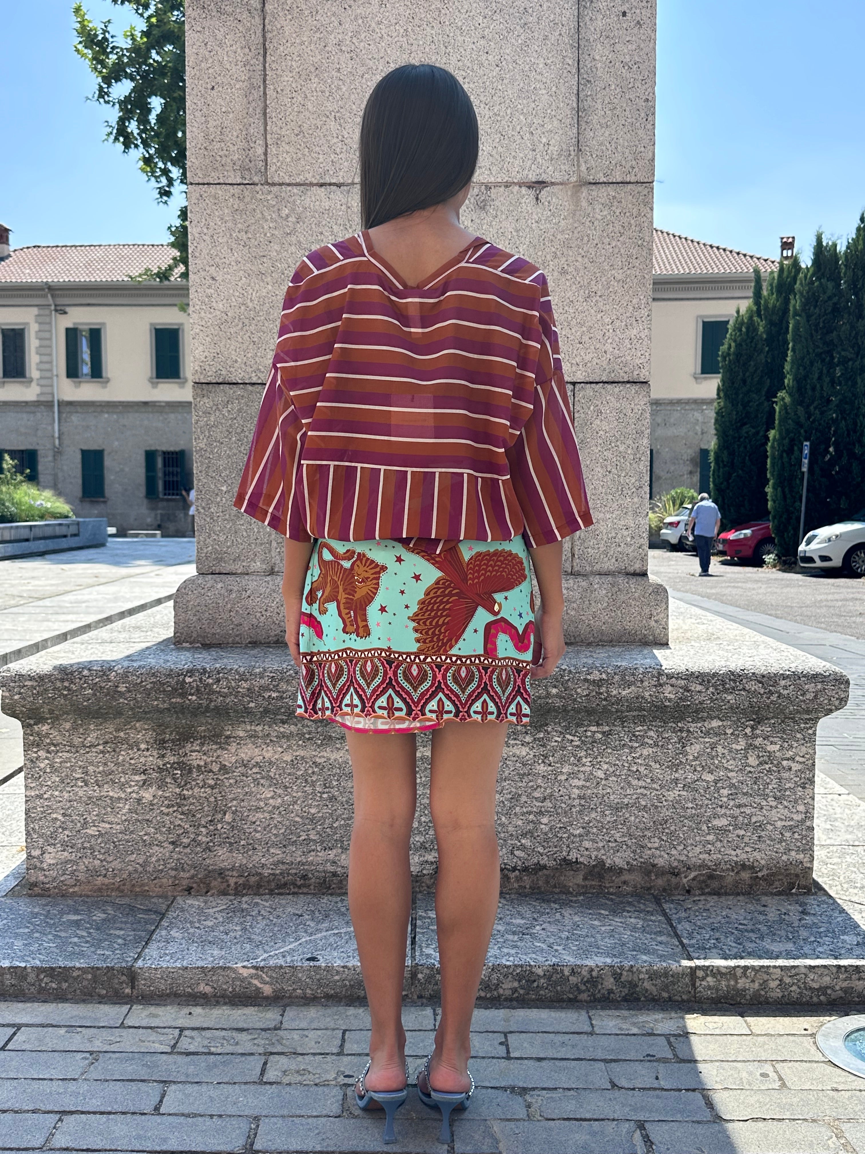 Camicetta TENSIONE IN trama a righe, COD: PE260537
