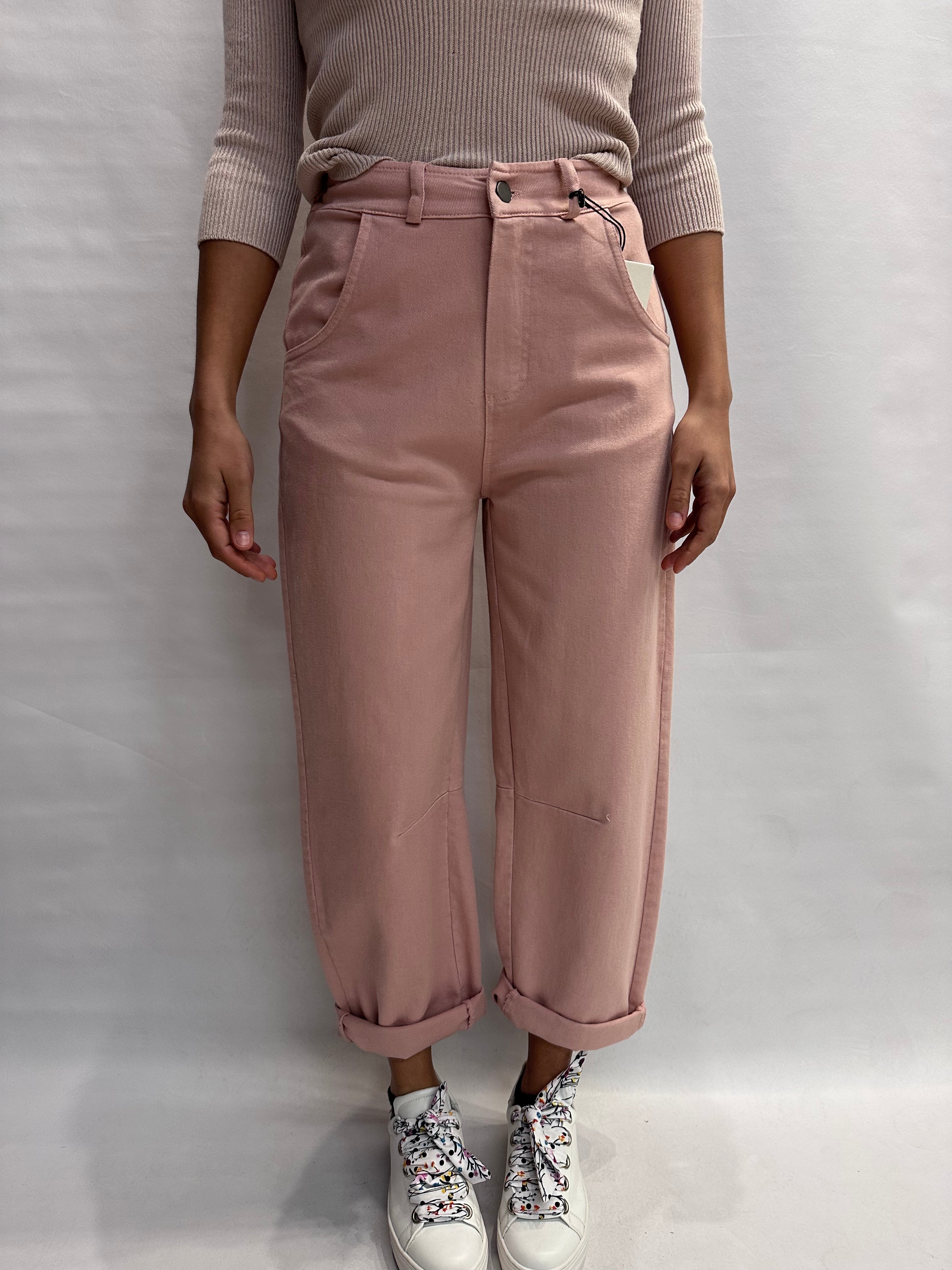 Jeans TENSIONE IN ovetto a fondo largo - COD: PA5137PE26