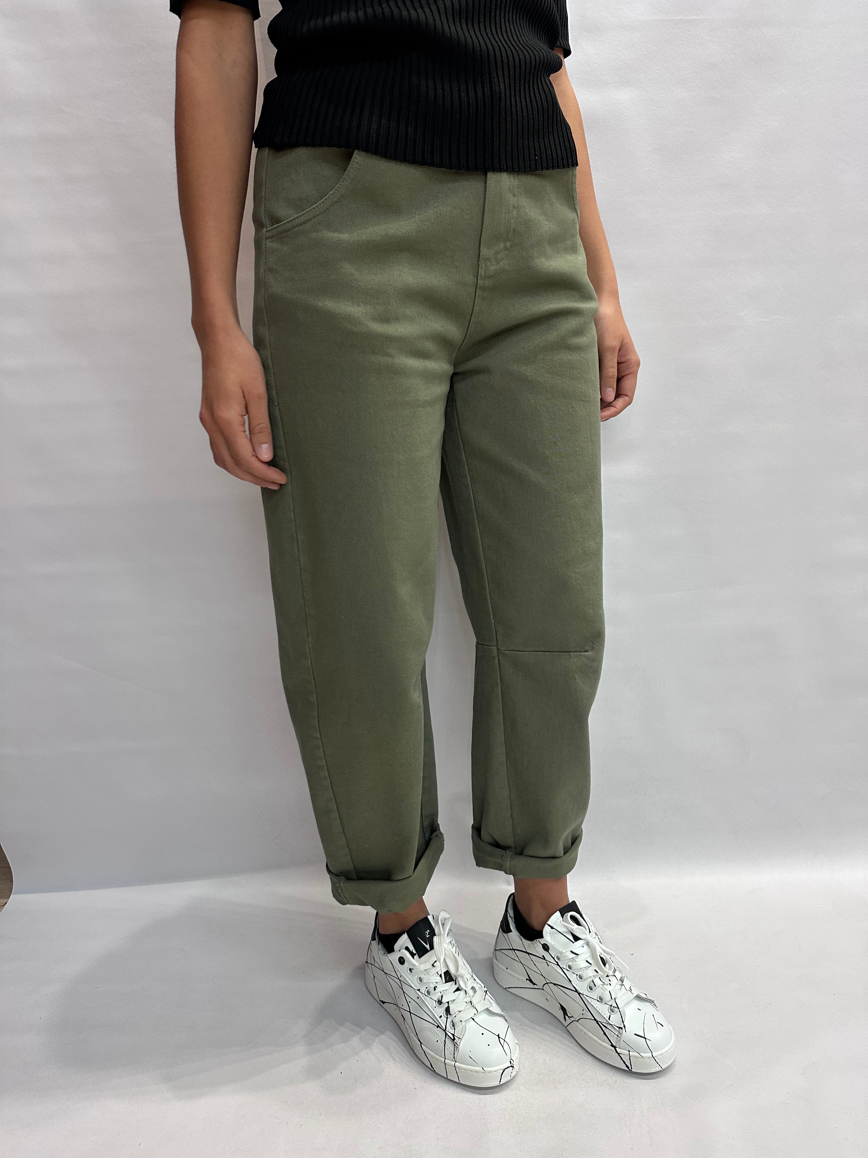 Jeans TENSIONE IN ovetto a fondo largo - COD: PA5137PE26