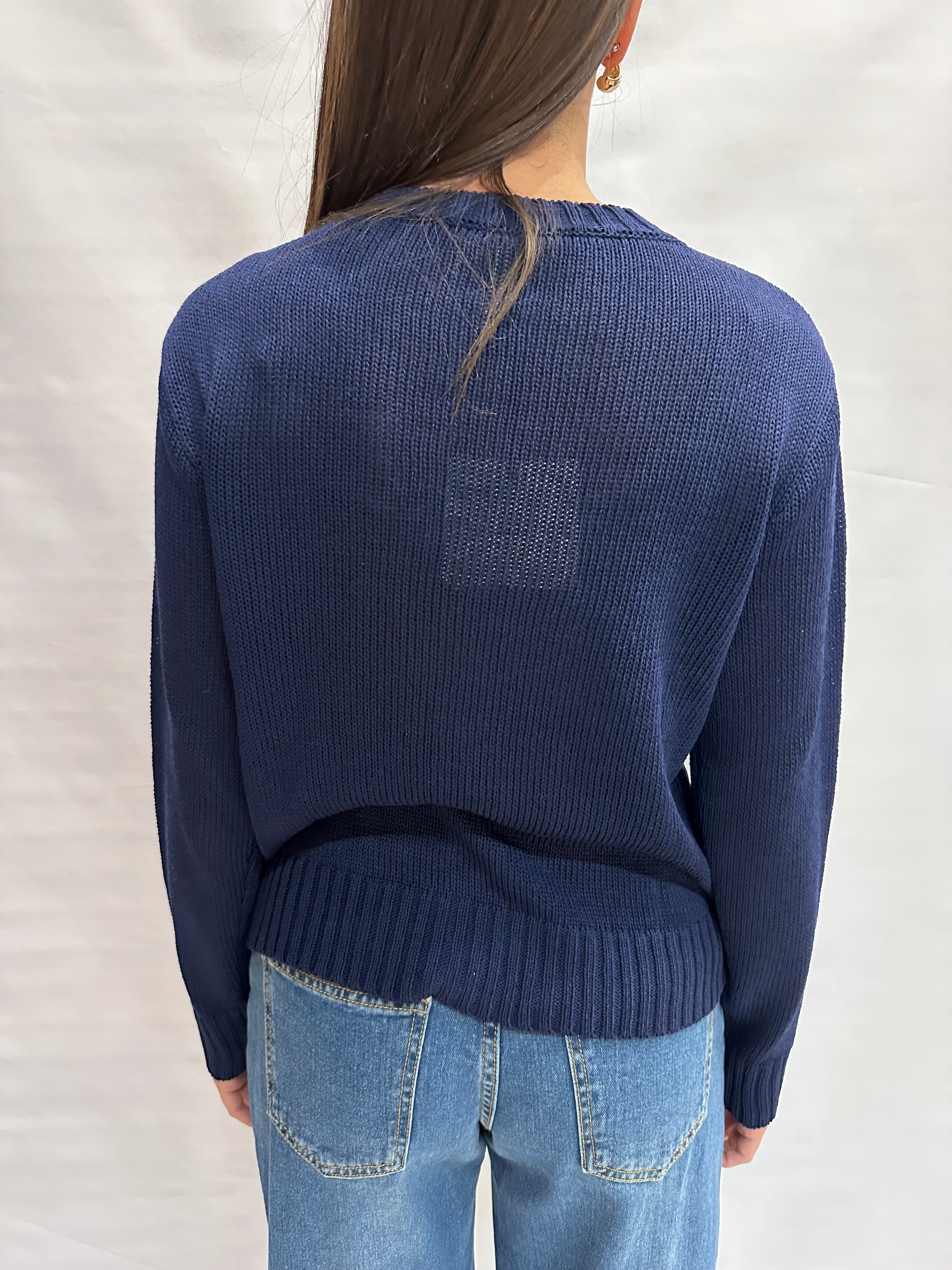 Cardigan TENSIONE IN con chiusura a bottoni centrali- COD: D90182