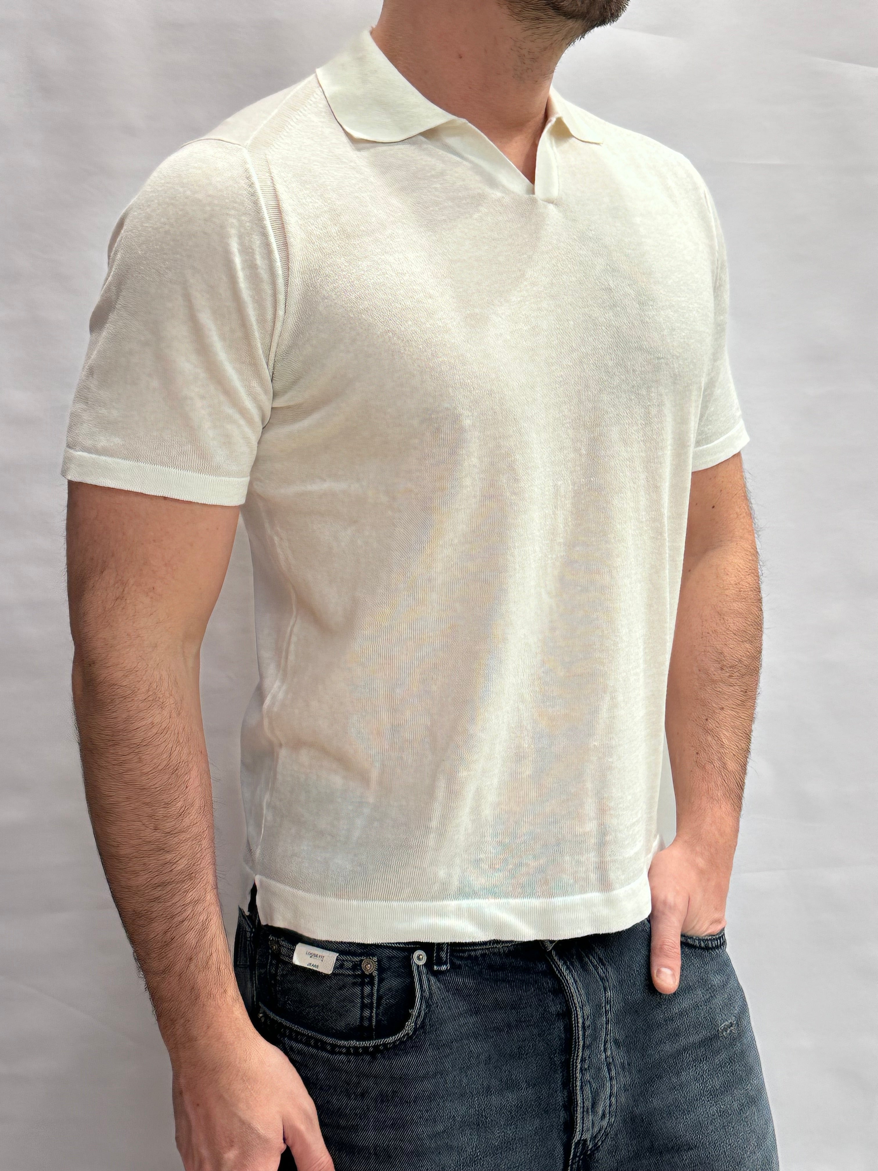 Polo BL11 in Cotone leggerissimo, manica corta - Cod: 261047173