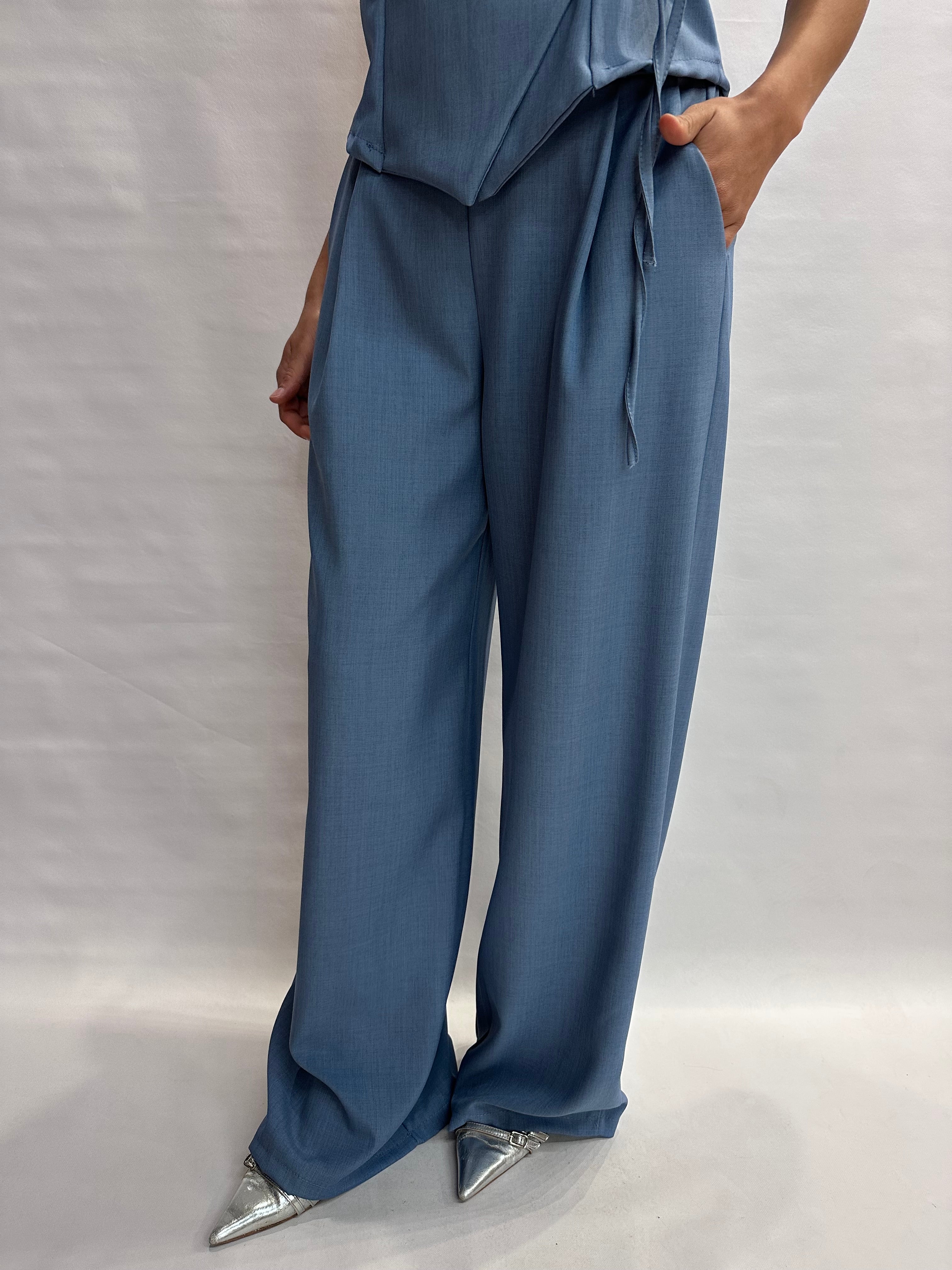 Coordinato NO BRAND composto da pantalone e gilet , COD: U13132 E U13133