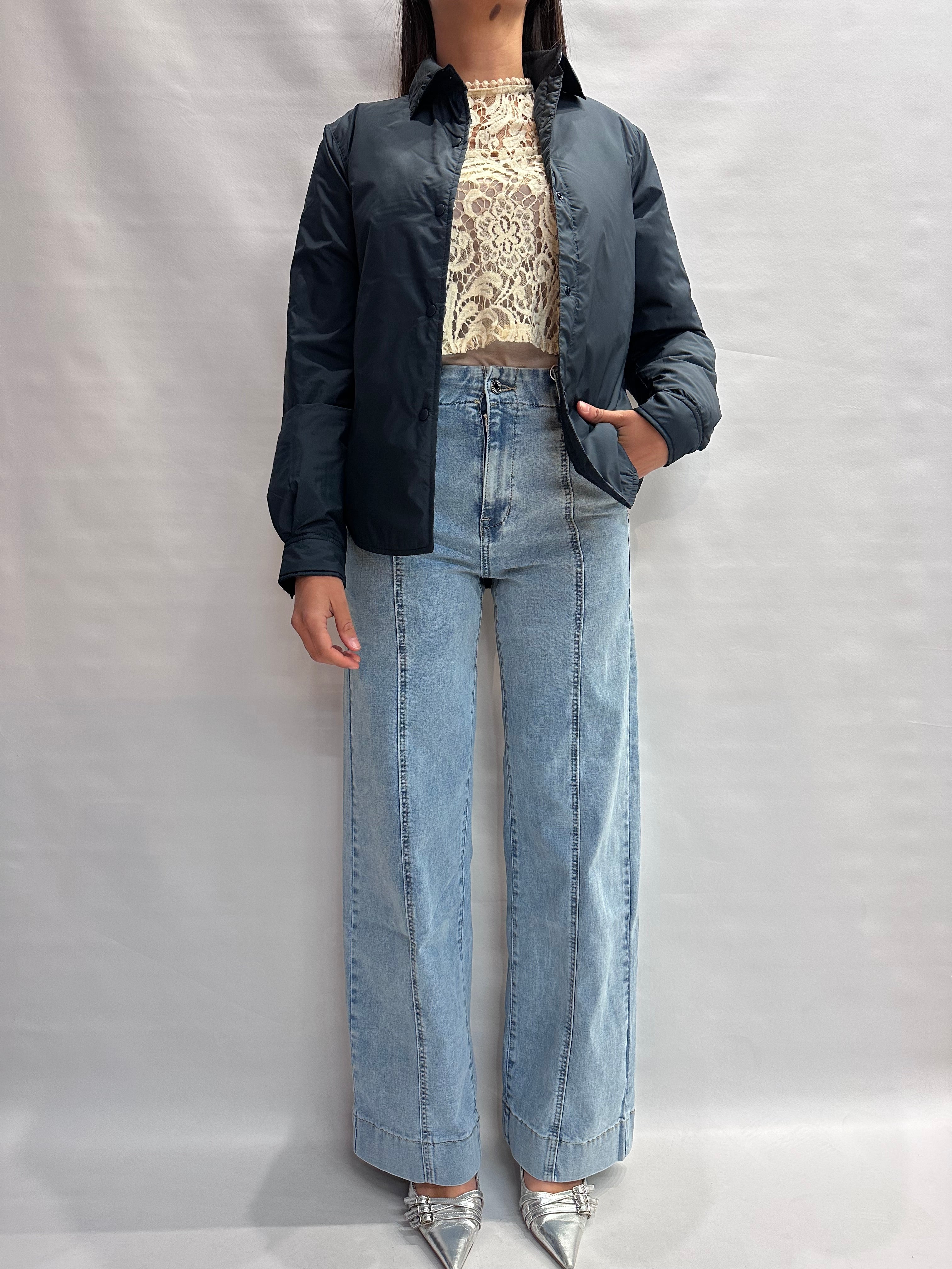 Giubbino leggero PEGGY HO taglio camicia - COD: G6804