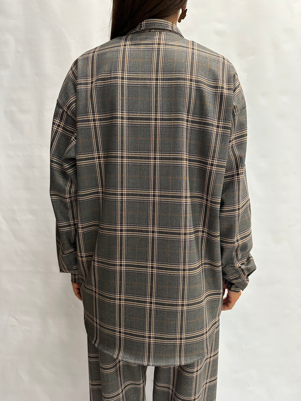 Camicia TENSIONE IN trama scozzese disponibile anche con pantalone in coordinato - COD: 40420