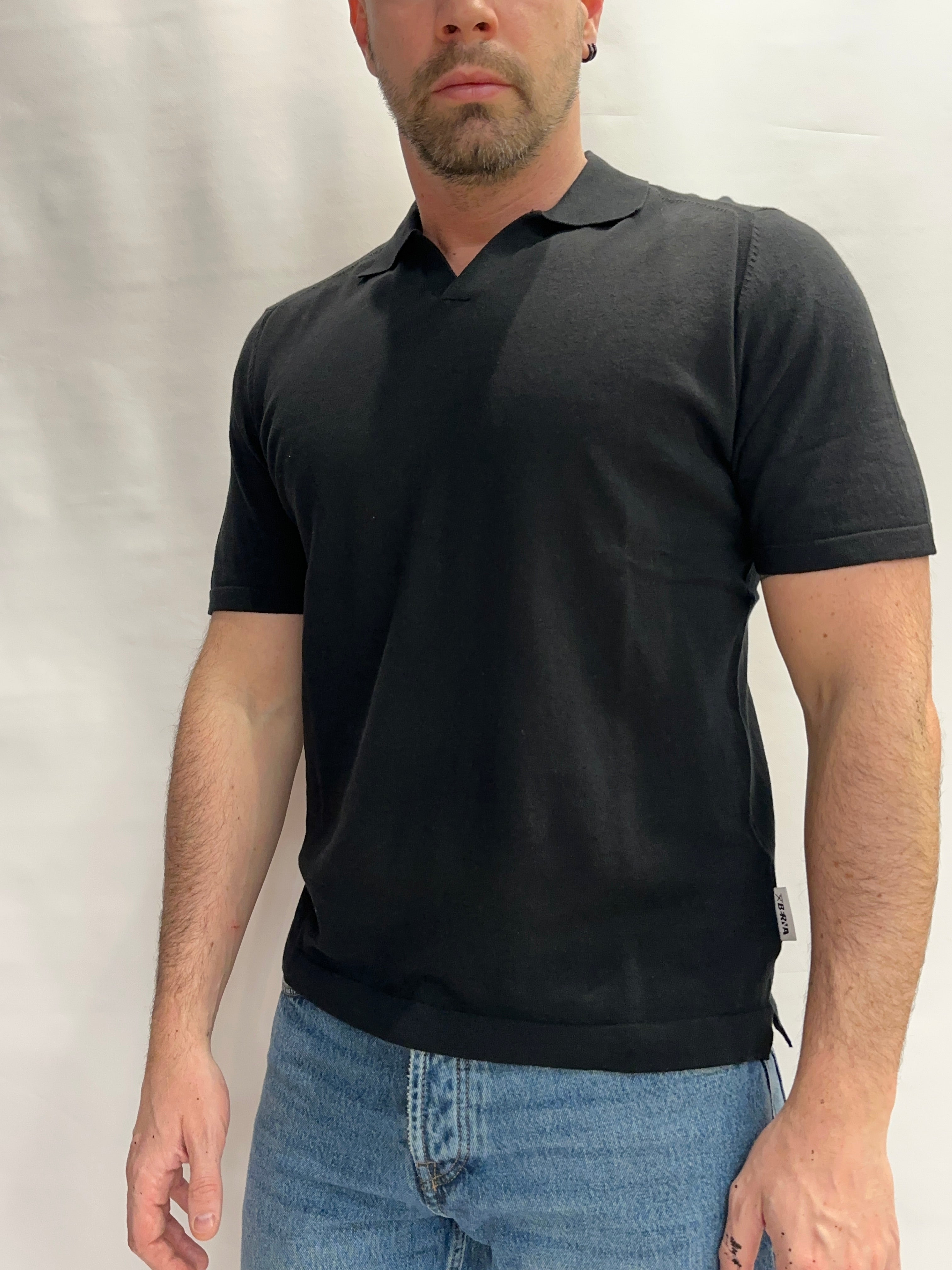 Polo BERNA in Cotone leggerissimo, manica corta - Cod: 26104745