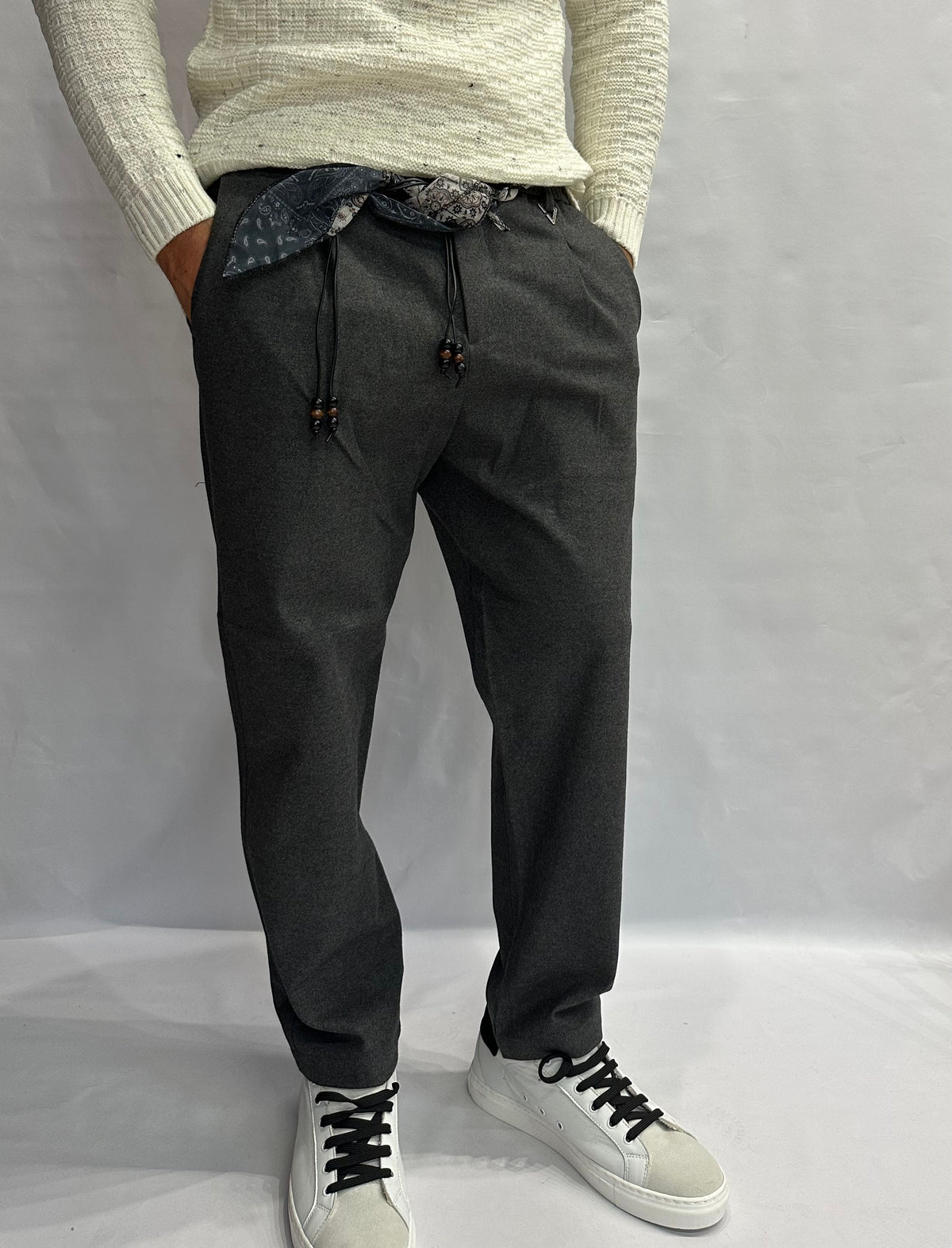 Pantaloni BERNA modello regular disponibile anche con sahariana in coordinato - COD: 26230123