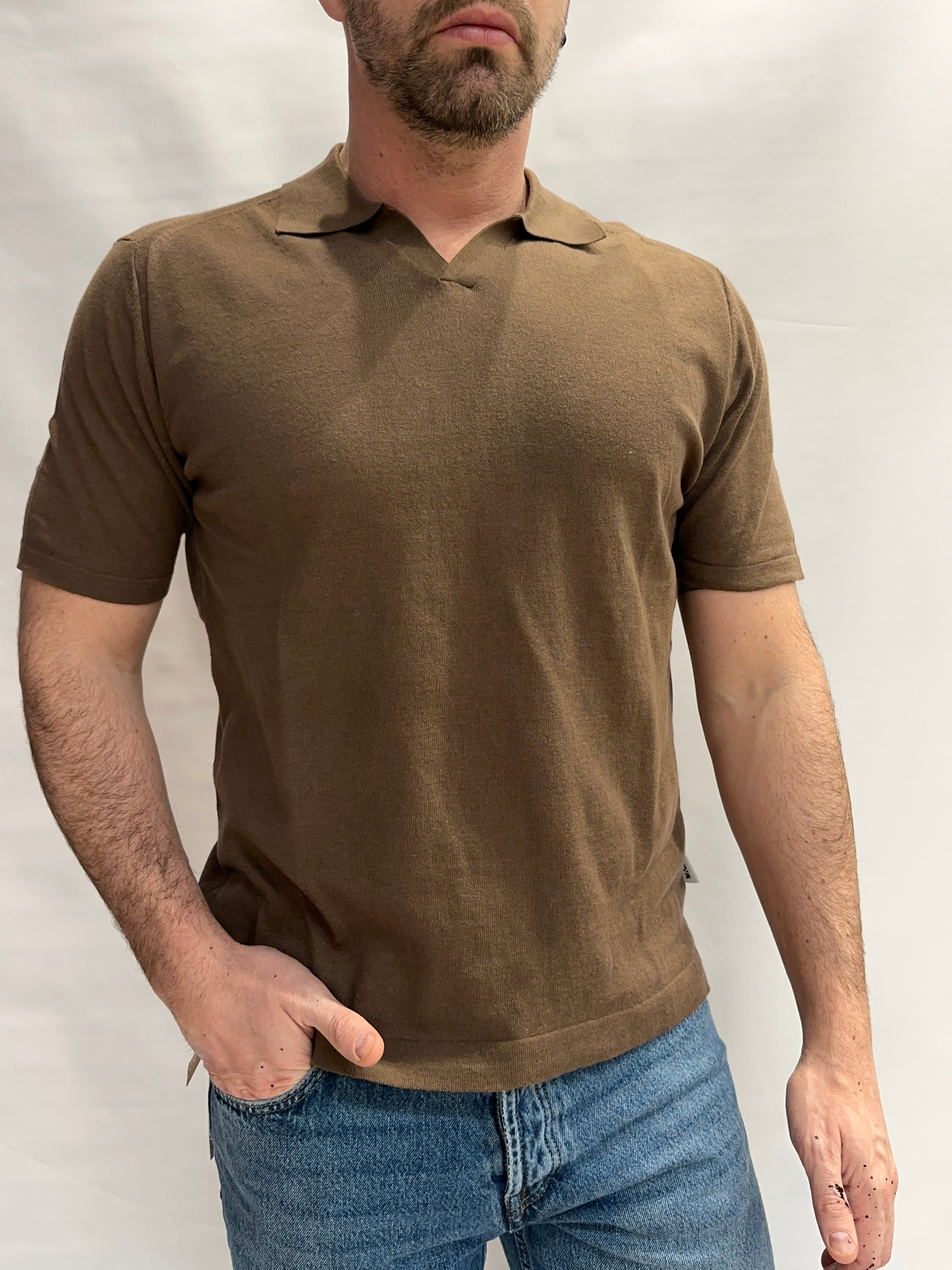 Polo BERNA in Cotone leggerissimo, manica corta - Cod: 261047696