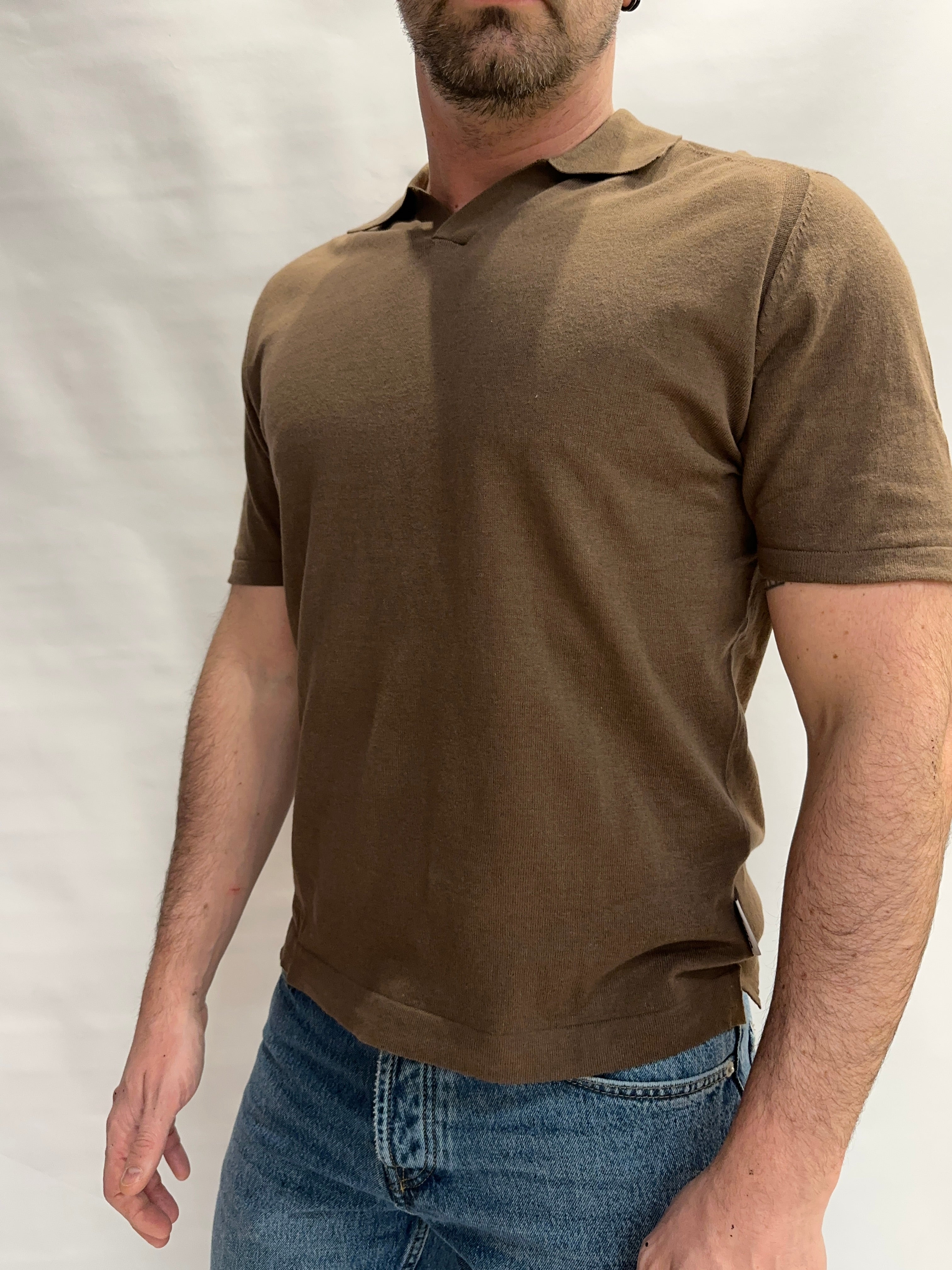 Polo BERNA in Cotone leggerissimo, manica corta - Cod: 261047696