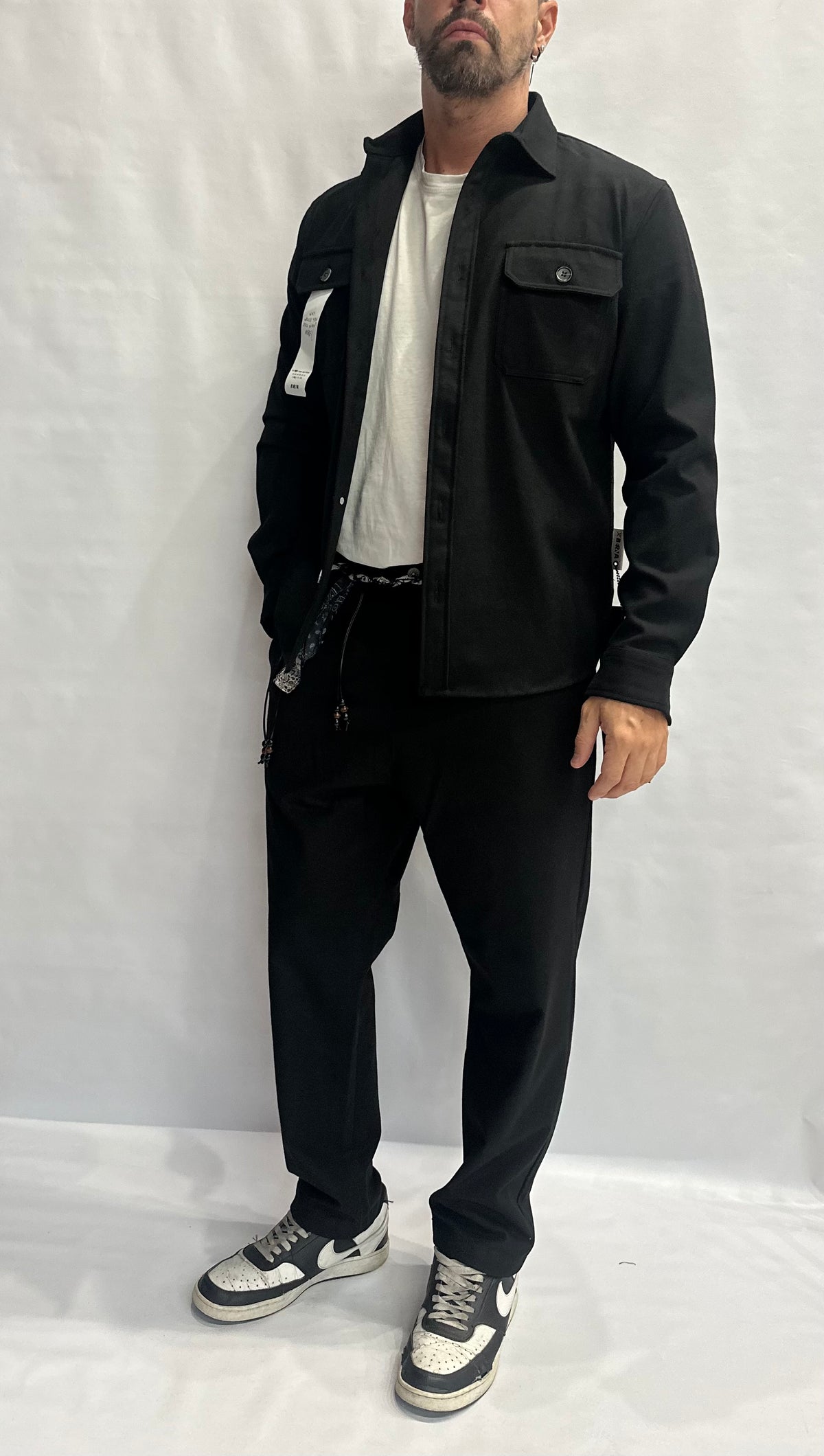 Coordinato BERNA color Nero - COD: 2623011 E 2623001