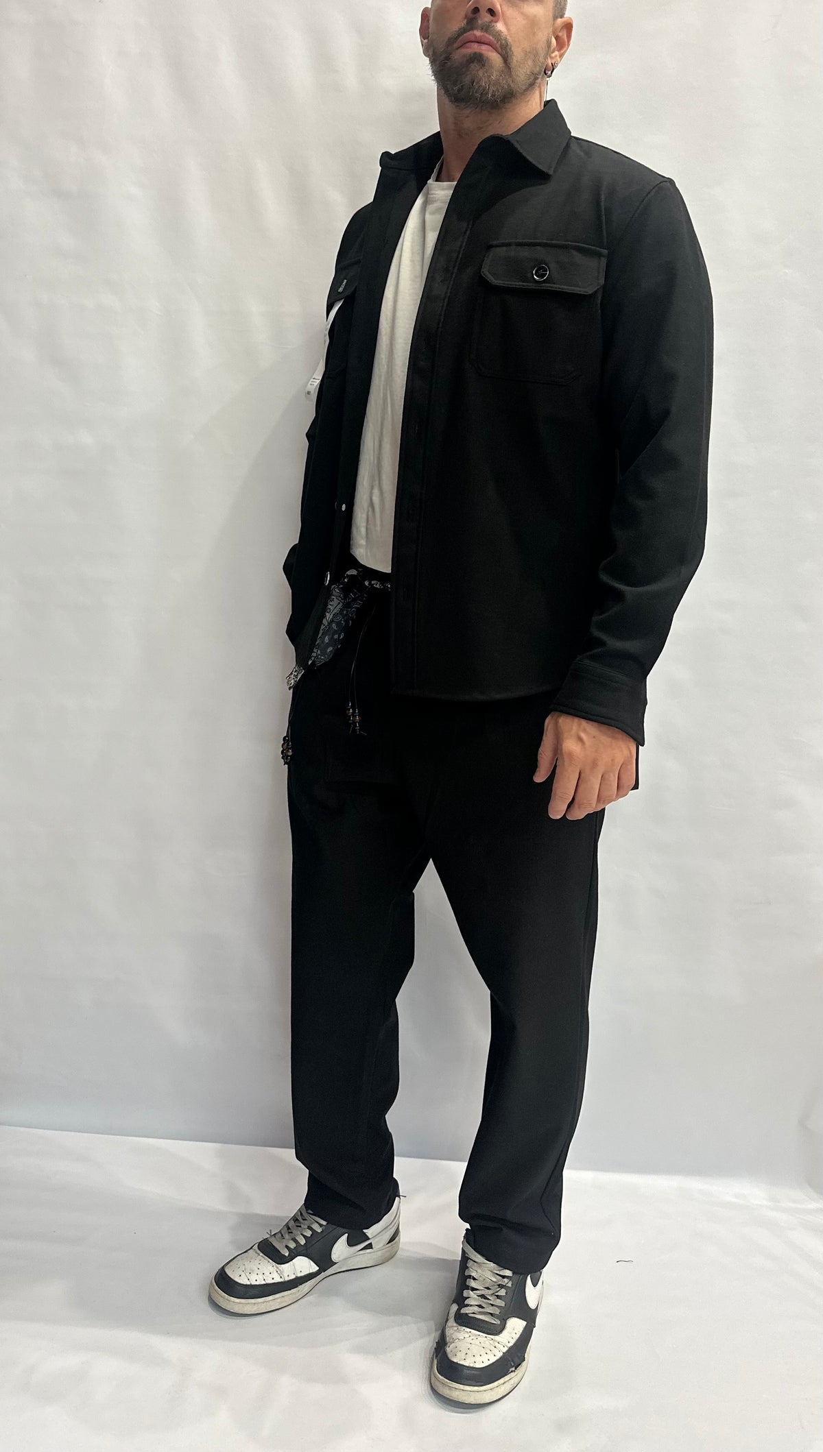 Coordinato BERNA color Nero - COD: 2623011 E 2623001