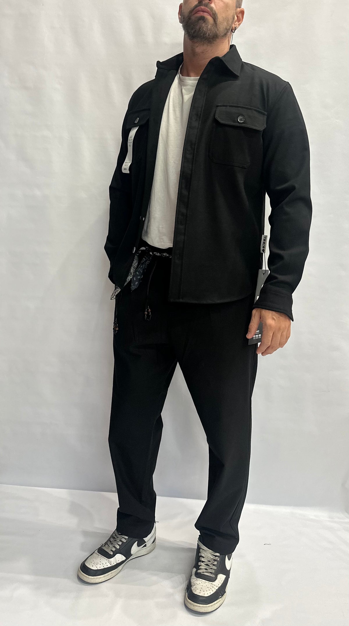 Coordinato BERNA color Nero - COD: 2623011 E 2623001