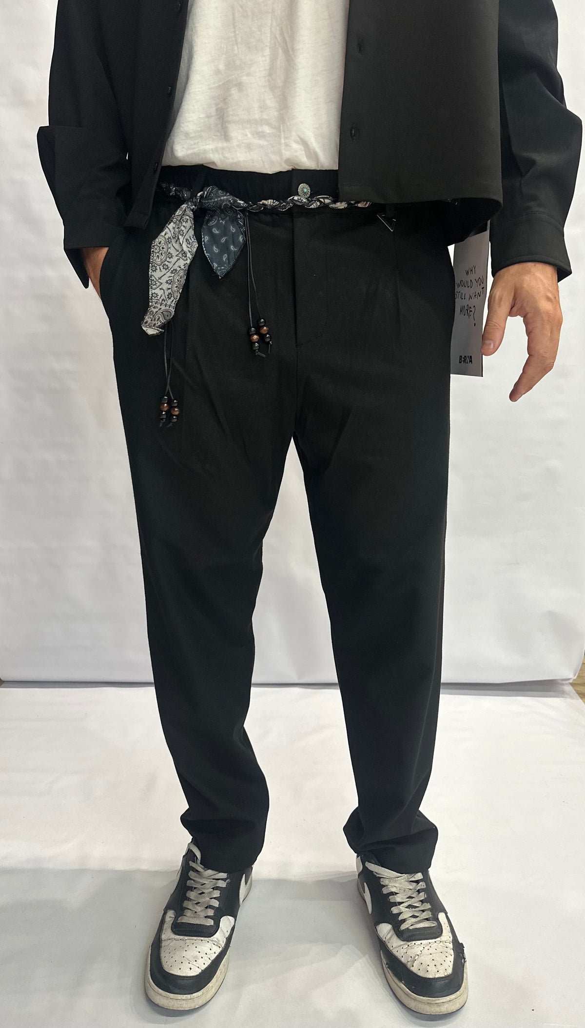 Coordinato BERNA color Nero - COD: 2623011 E 2623001