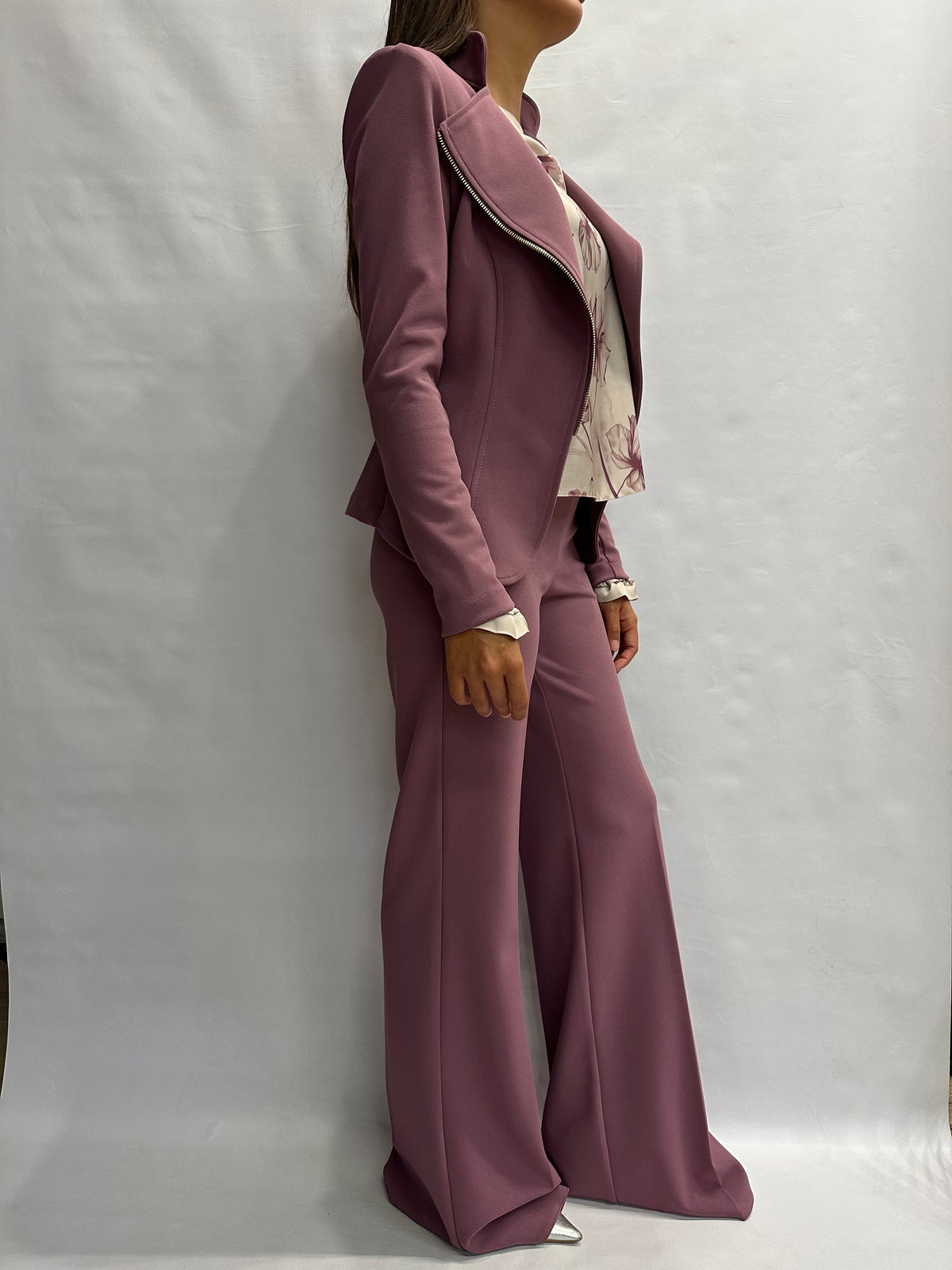 Giacca RINASCIMENTO in crêpe disponibile con pantalone in coordinato - COD: CFC0130203003