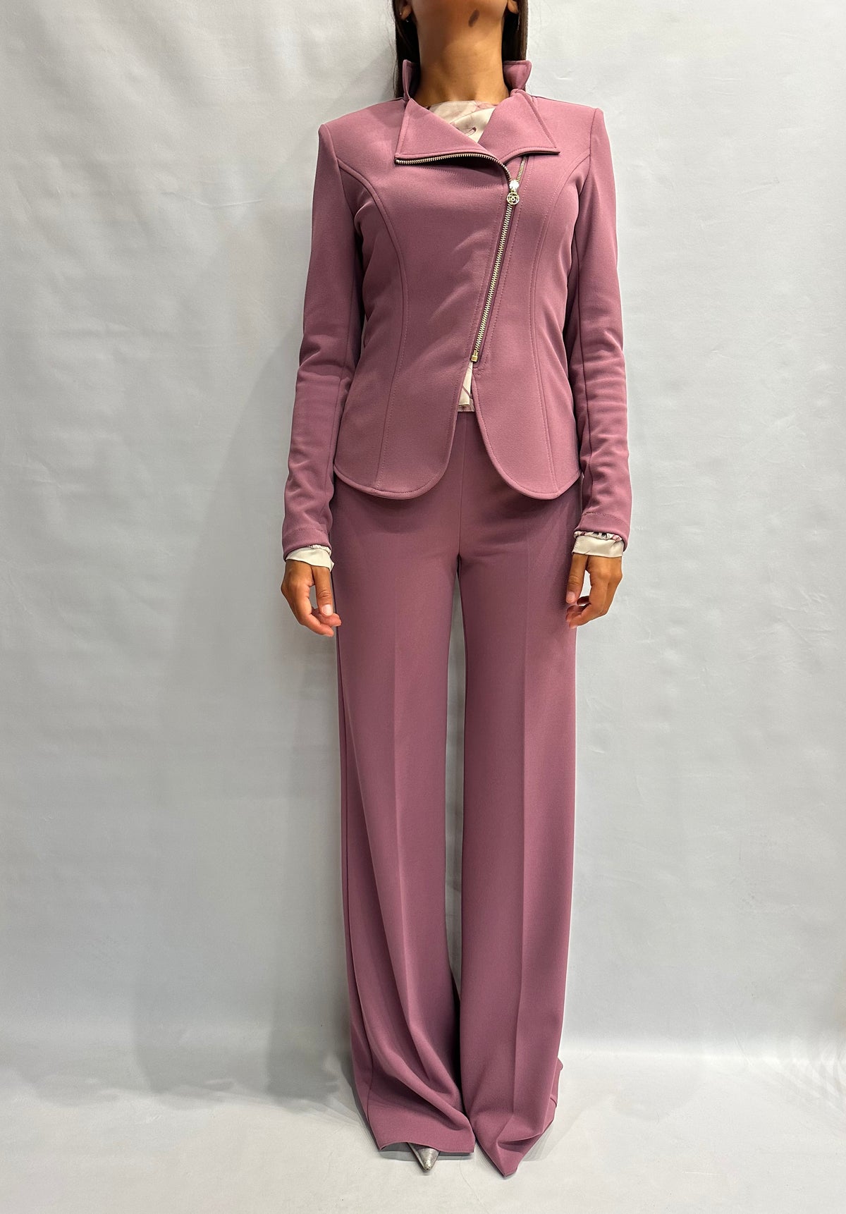 Giacca RINASCIMENTO in crêpe disponibile con pantalone in coordinato - COD: CFC0130203003