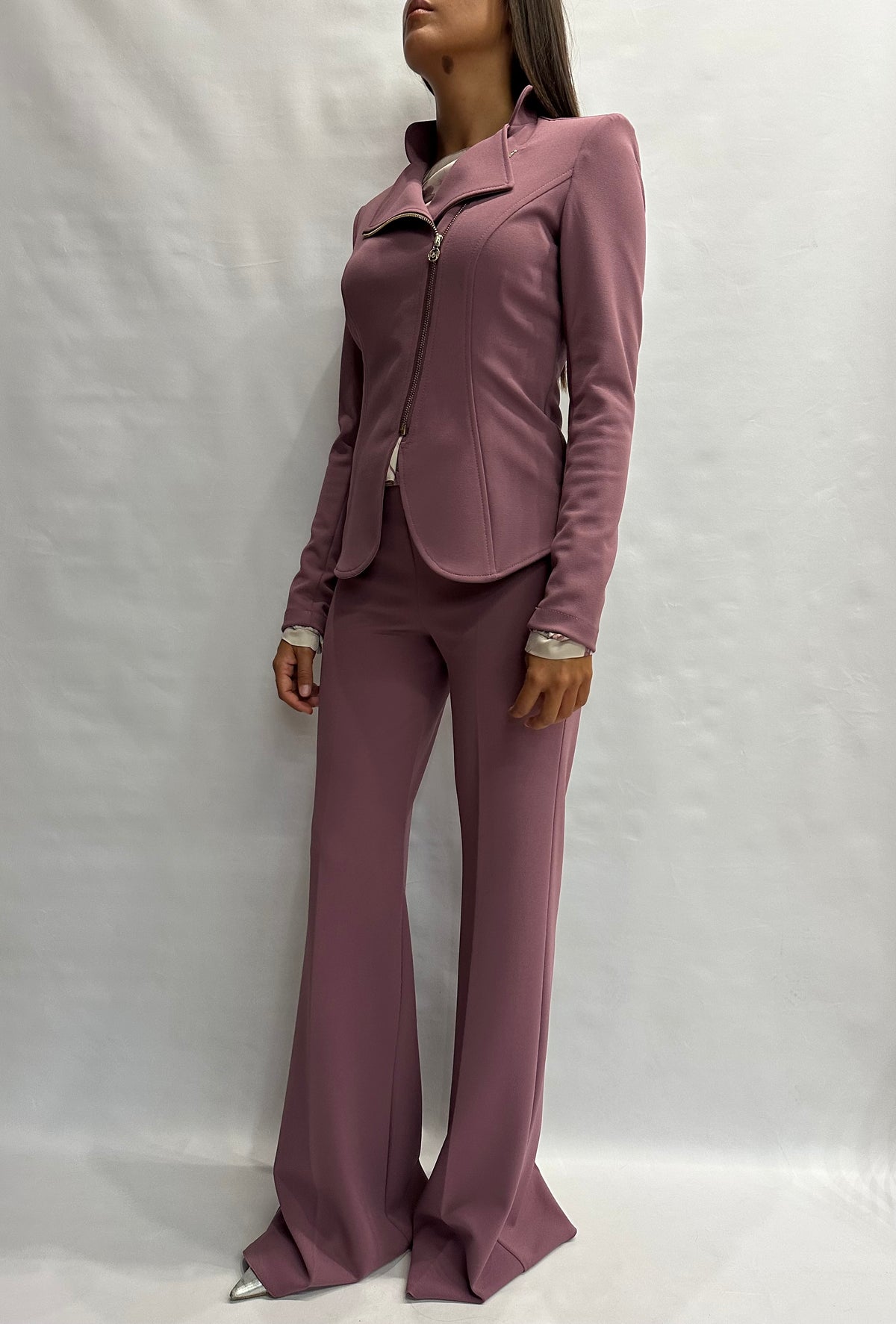 Giacca RINASCIMENTO in crêpe disponibile con pantalone in coordinato - COD: CFC0130203003