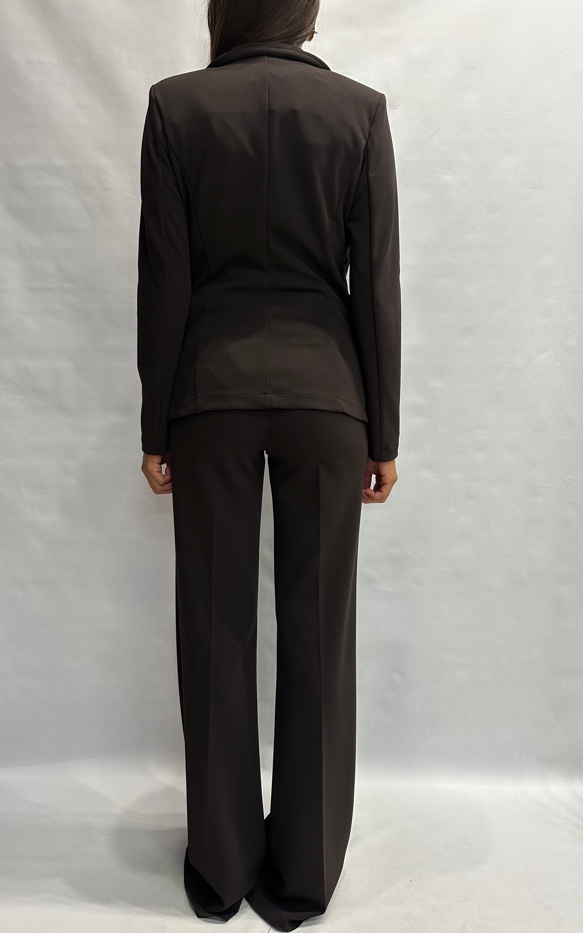 Coordinato RINASCIMENTO (MARRONE) in crêpe , COD: CFC0130163003 e CFC0130165003