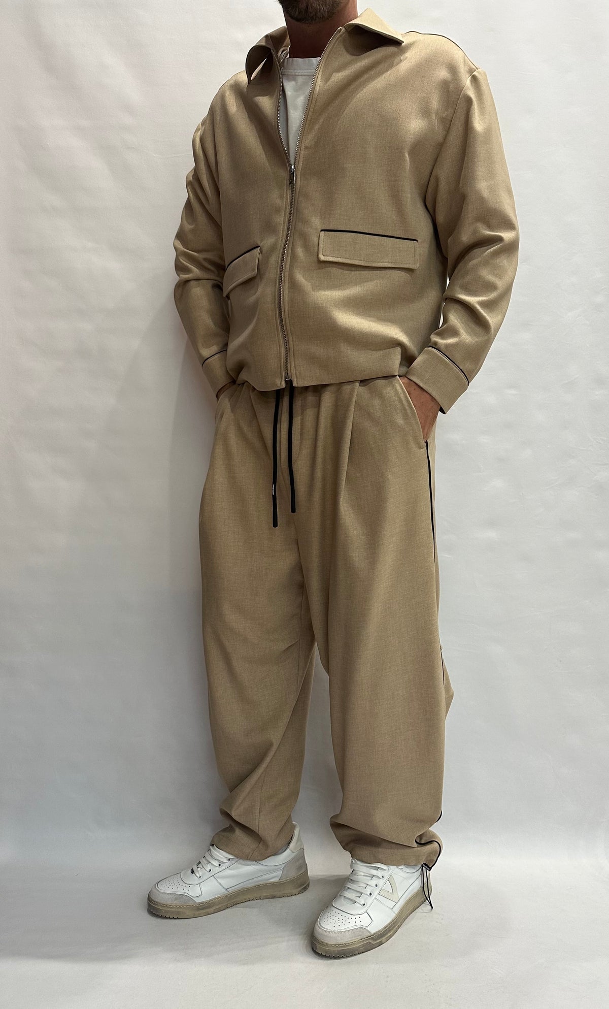 Pantalone IMPERIAL con profilo laterale disponibile anche con giacchetta in coordinato , COD: PE8QMCD