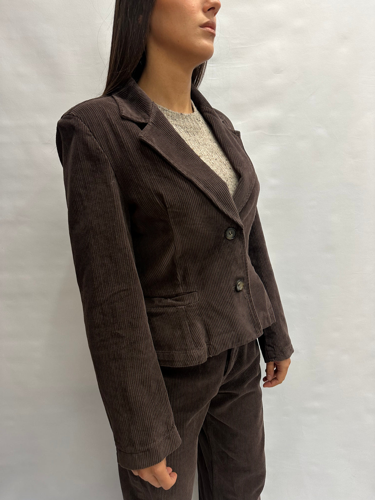 Coordinato TENSIONE IN in velluto , COD: W26P767 e W26J979