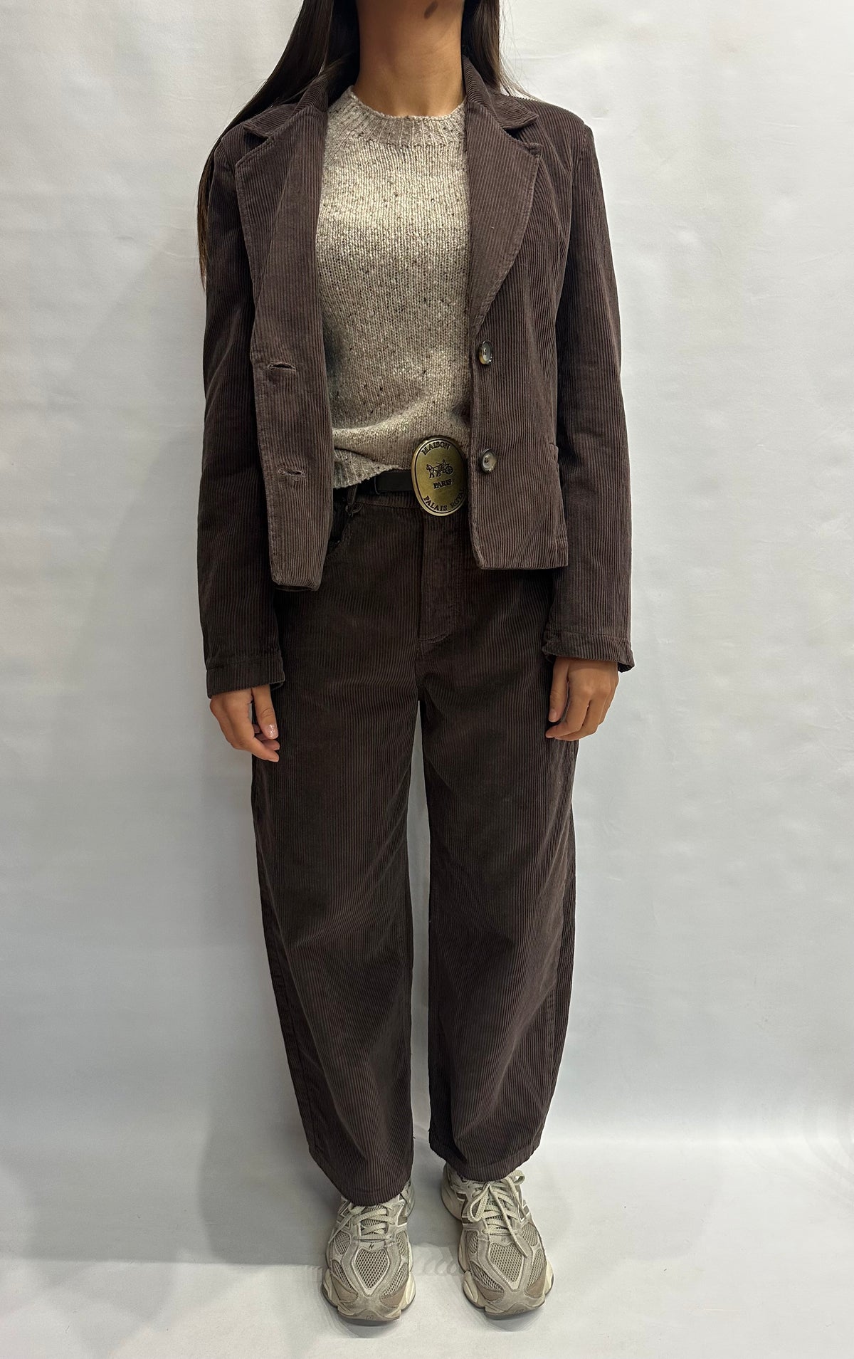 Coordinato TENSIONE IN in velluto , COD: W26P767 e W26J979