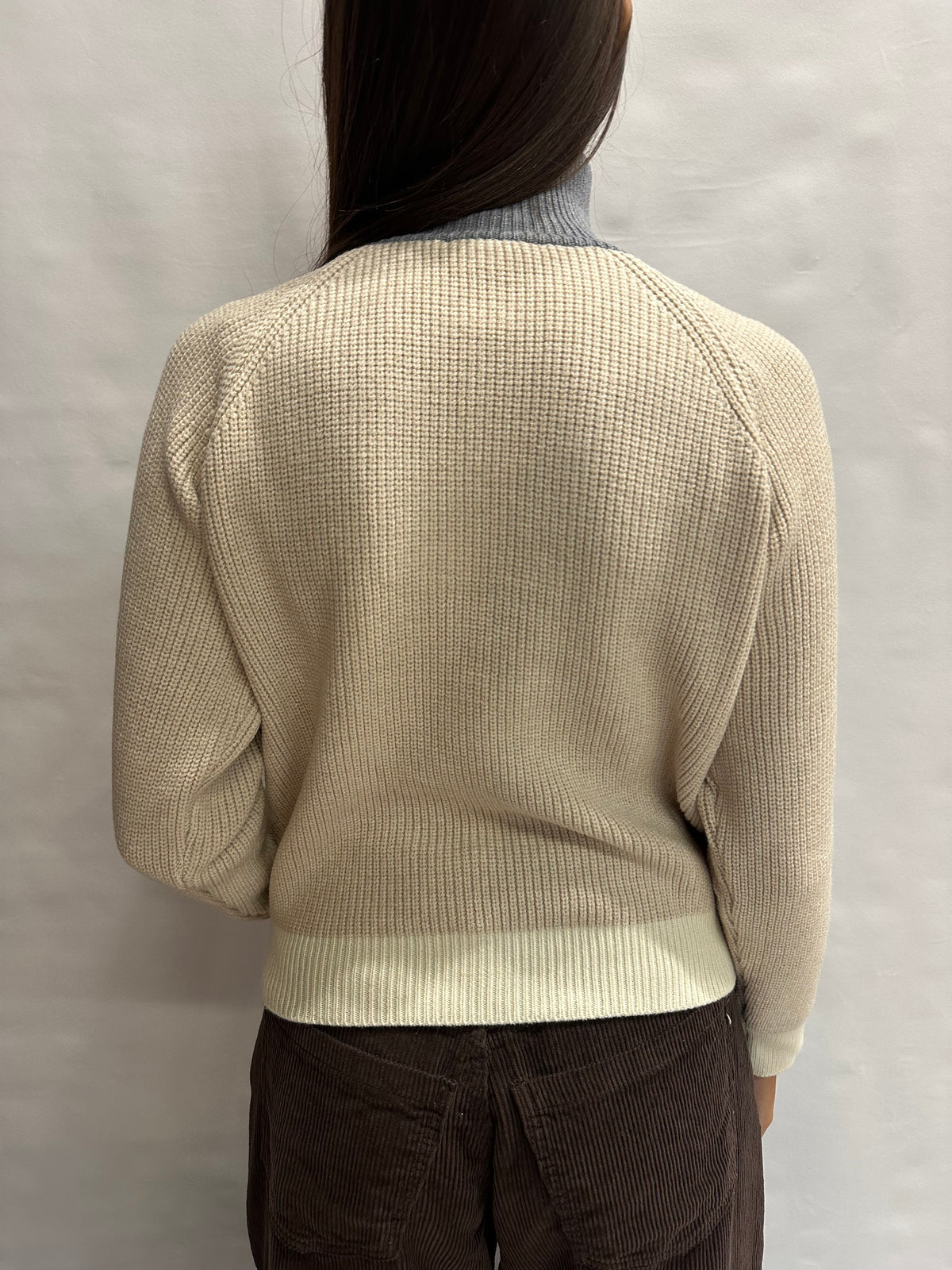 Maglione BLUEJOINT con zip parziale, COD: M94087