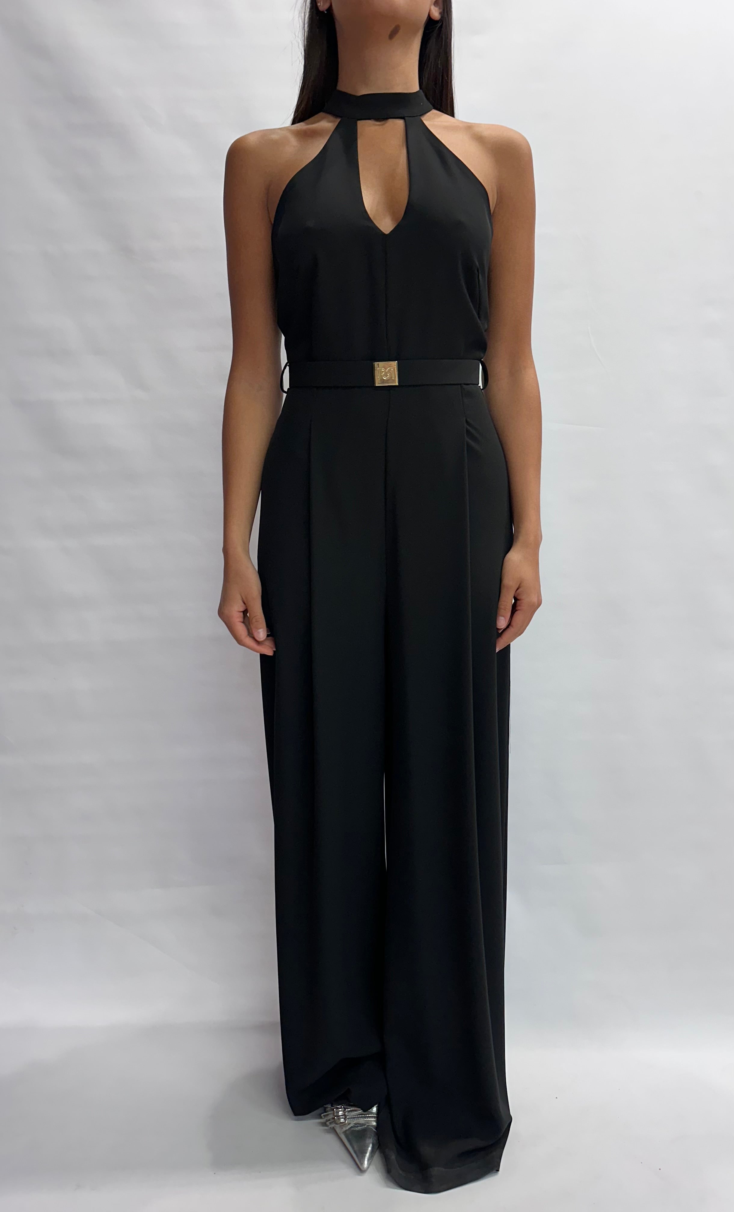Tuta RINASCIMENTO lunga in fluido, con scollo all'americana - COD: CFC0128677003